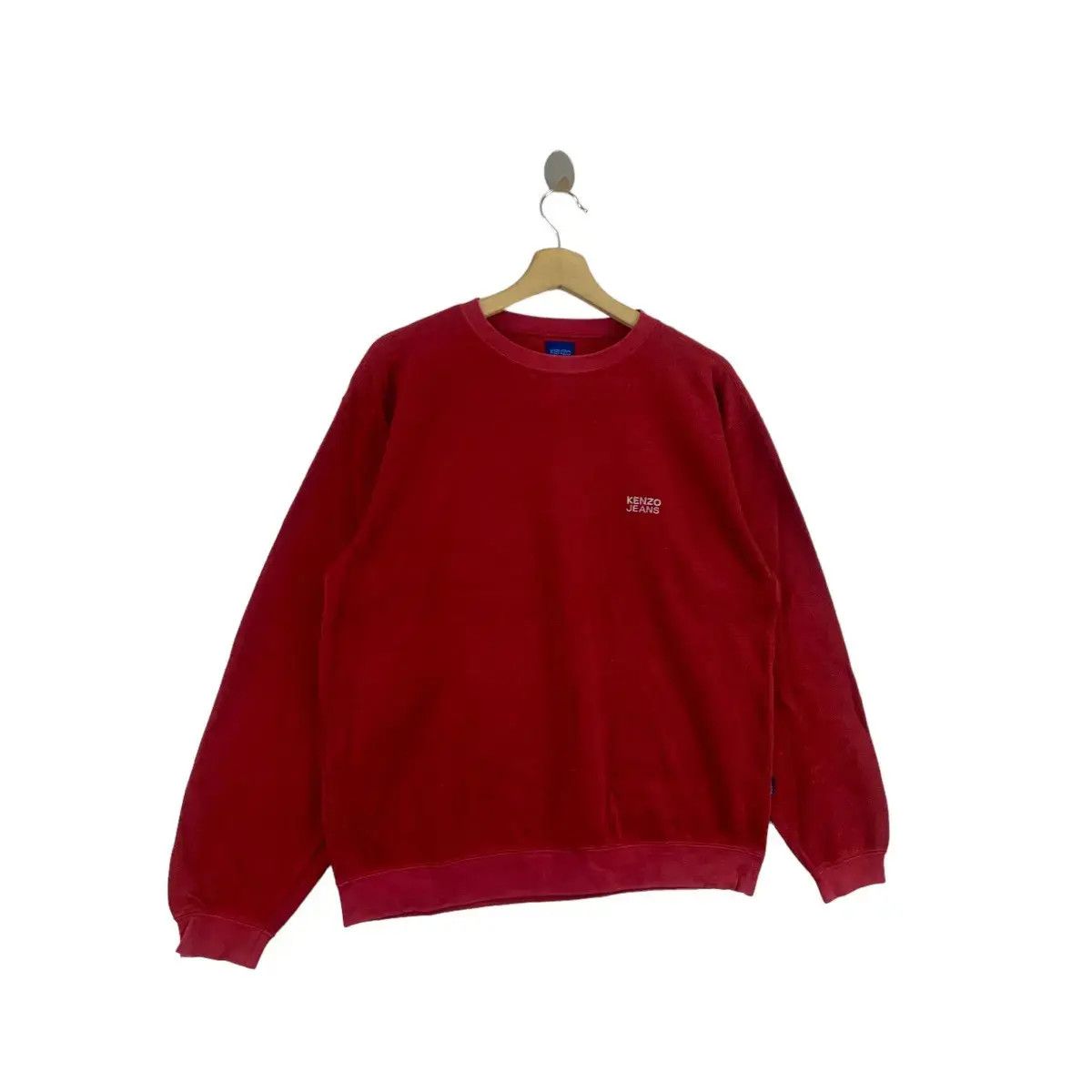 Kenzo Vintage KENZO PARIS JEANS Collection Backhit Logo Sweatshirt Size L / US 10 / IT 46 - 4 Thumbnail
