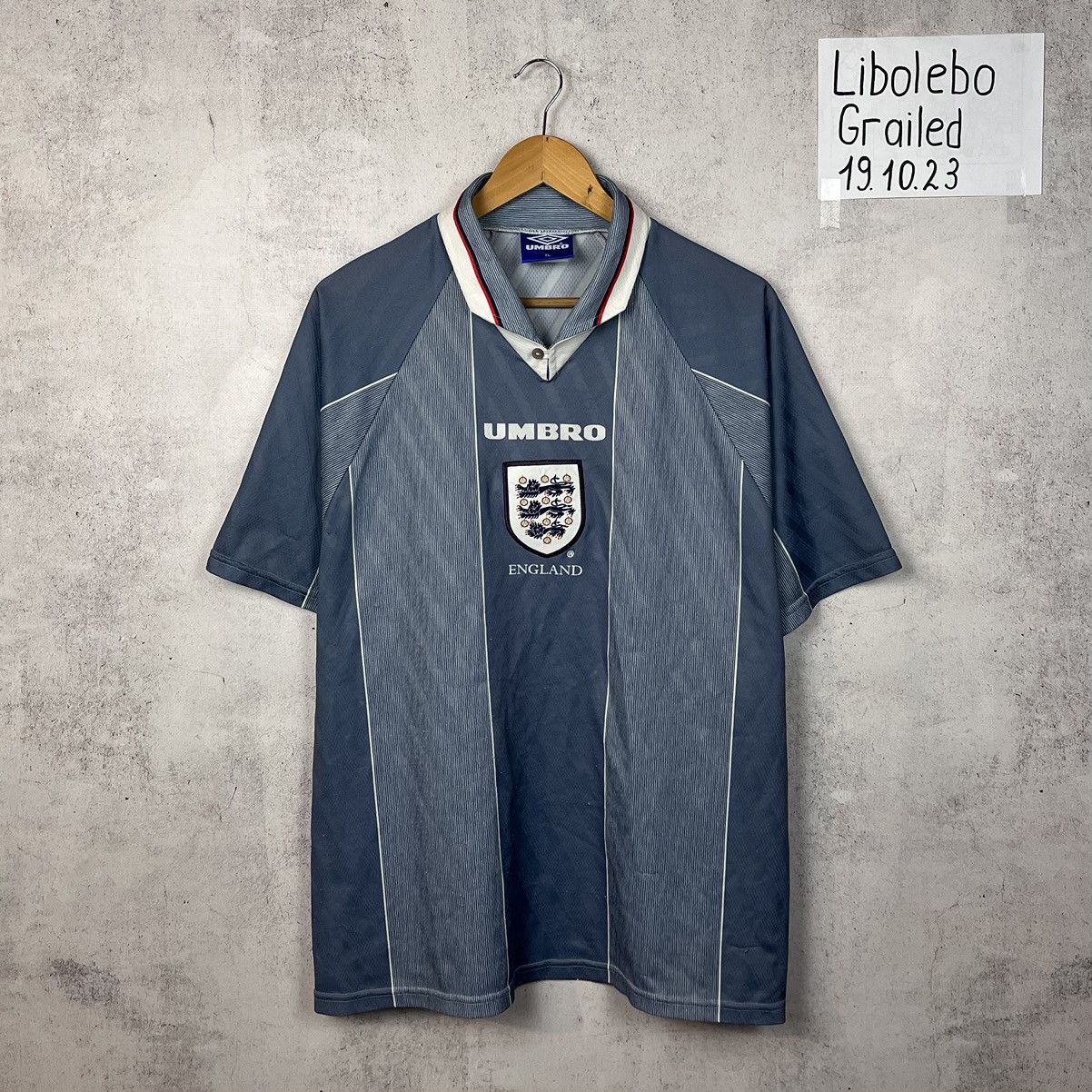 Vintage Vintage Umbro England Football Jersey Grailed