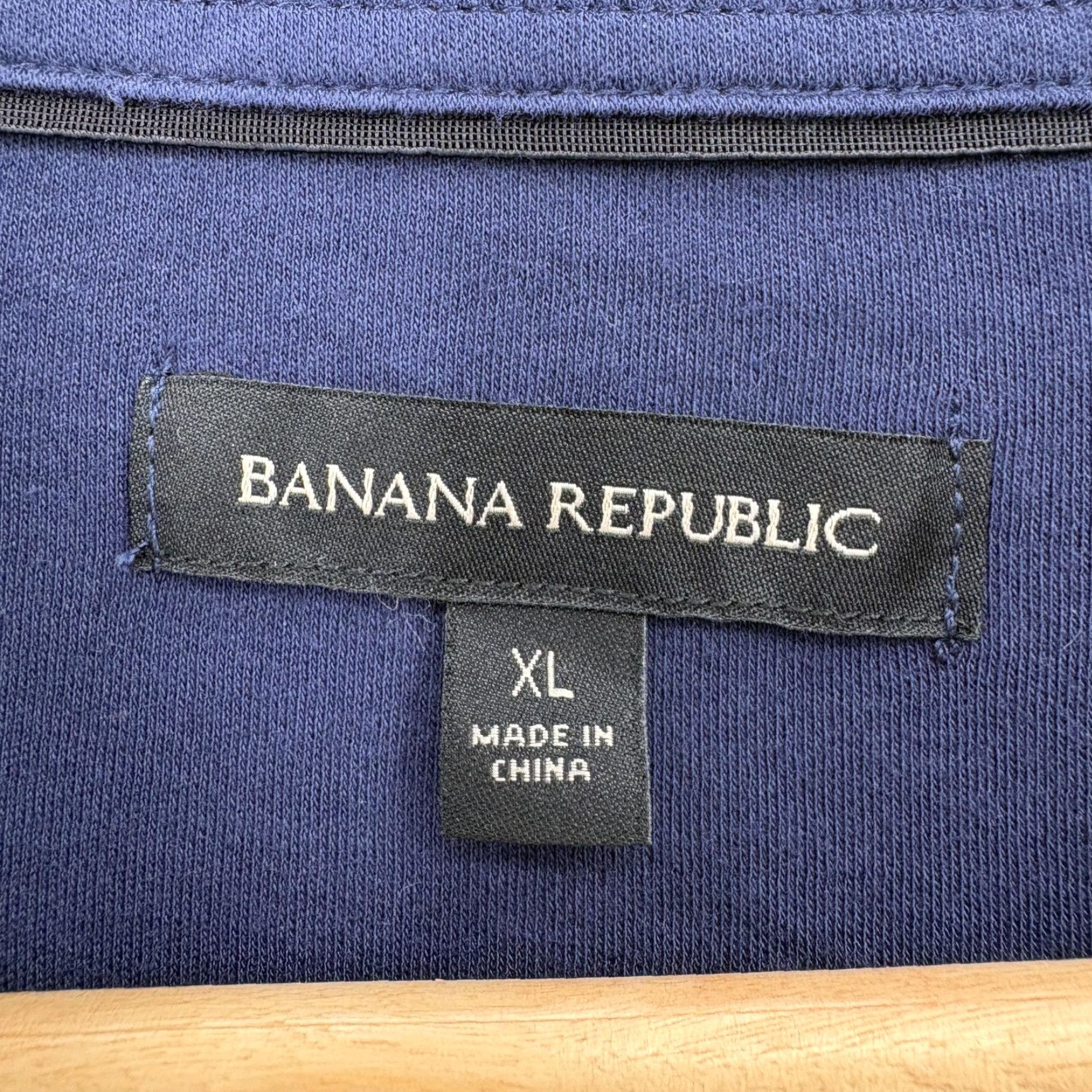 Banana Republic Banana Republic Luxe Touch Polo Shirt Mens XL Blue Long Sleeve Cotton Casual NWT Size US XL / EU 56 / 4 - 4 Thumbnail
