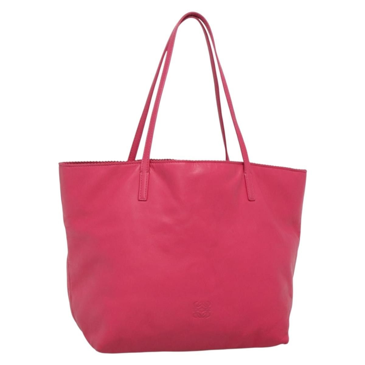 Loewe Loewe Anagram Tote Leather Size ONE SIZE - 1 Thumbnail