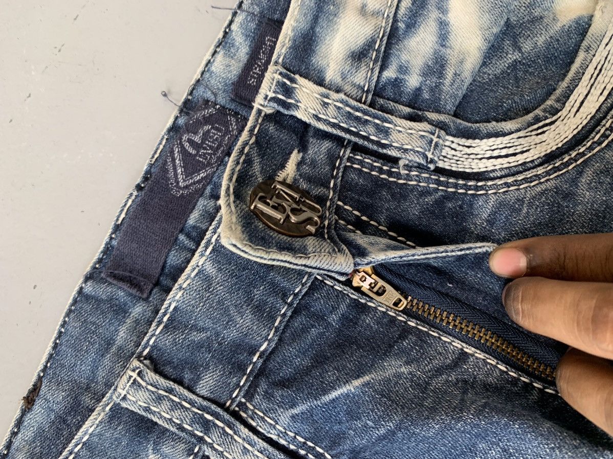 Japanese Brand Vintage Evisu inspired denim Size US 30 / EU 46 - 4 Thumbnail
