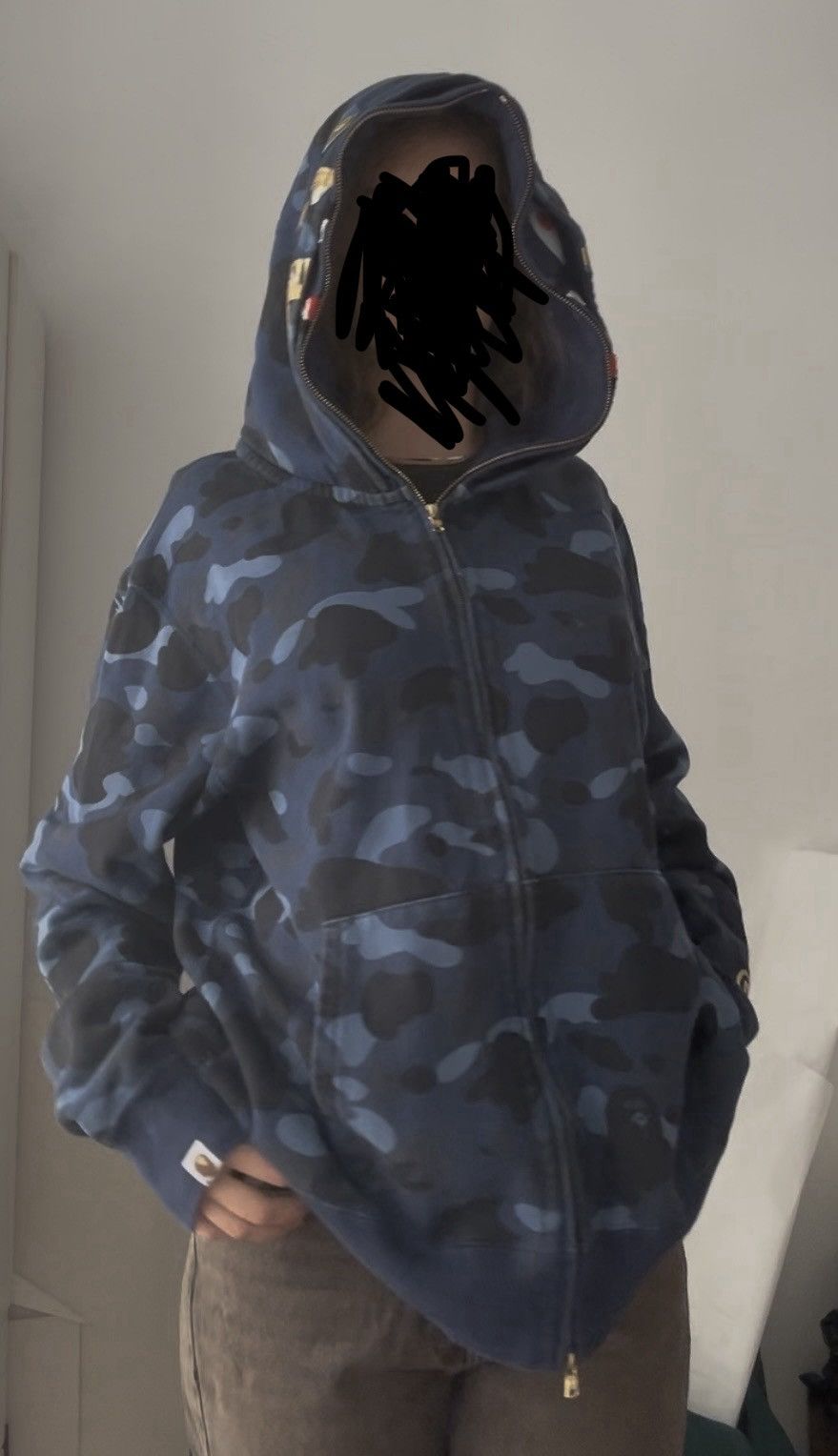 Bape BAPE Shark Hoodie og XL- como novo Size US XL / EU 56 / 4 - 15 Thumbnail