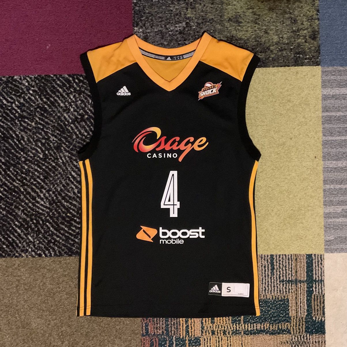 Adidas Tulsa Shock Skylar Diggins Jersey | Size: S Size US S / EU 44-46 / 1 - 2 Thumbnail