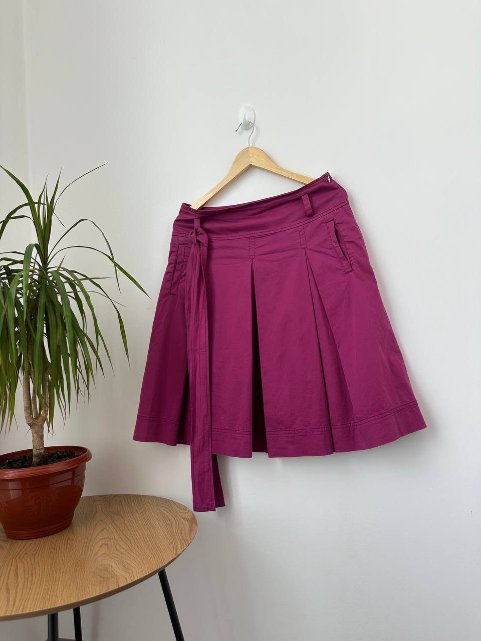 Max Mara × Vintage Vintage Max Mara Pink Mini Skirt Size 30" / US 8 / IT 44 - 3 Thumbnail