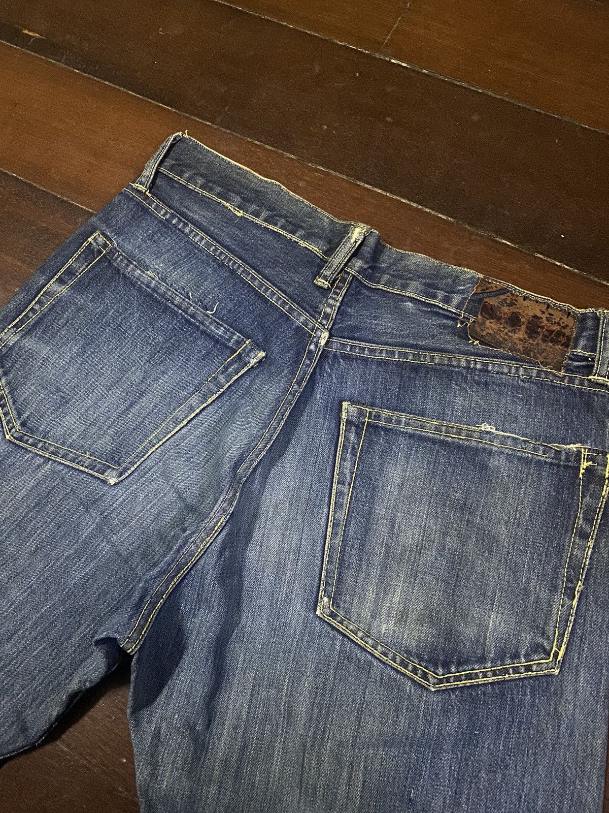 Japanese Brand × Studio D'Artisan × Vintage FIRE 🔥 vintage Studio D’Artisan DO2AXX Selvedge Denim Size US 32 / EU 48 - 17 Thumbnail