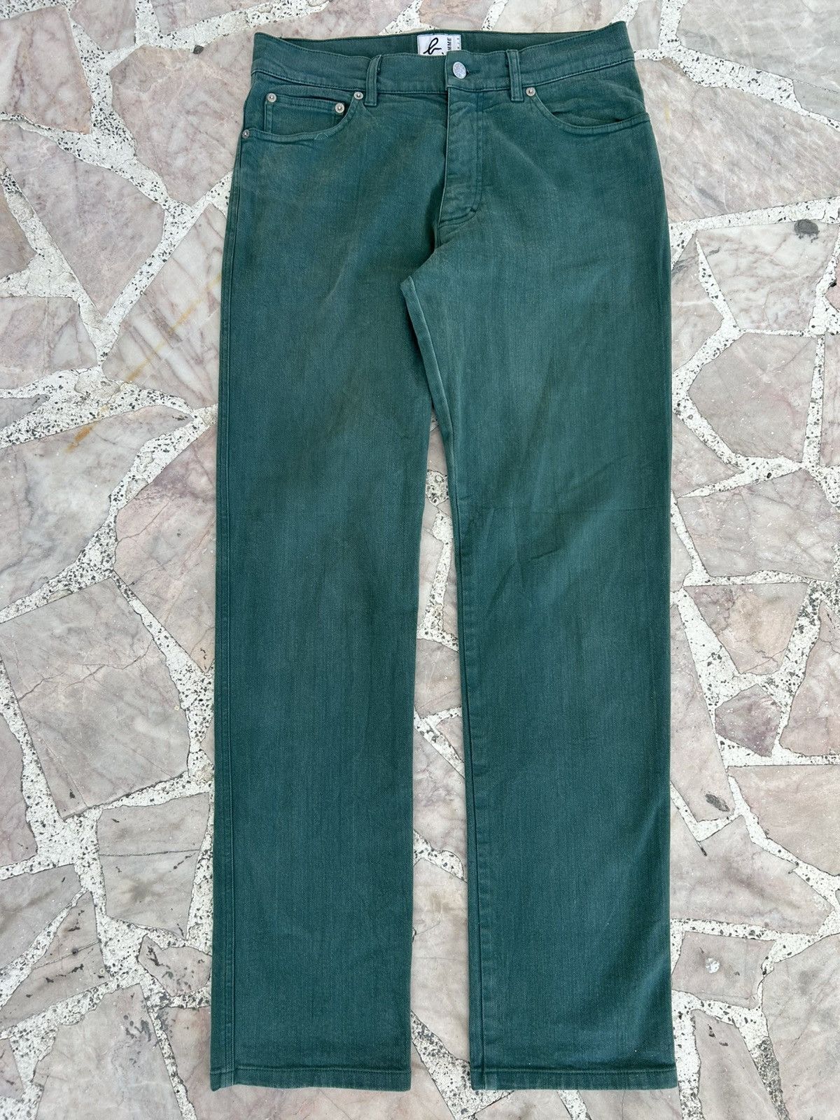 Agnes B Homme Vintage Green Trousers