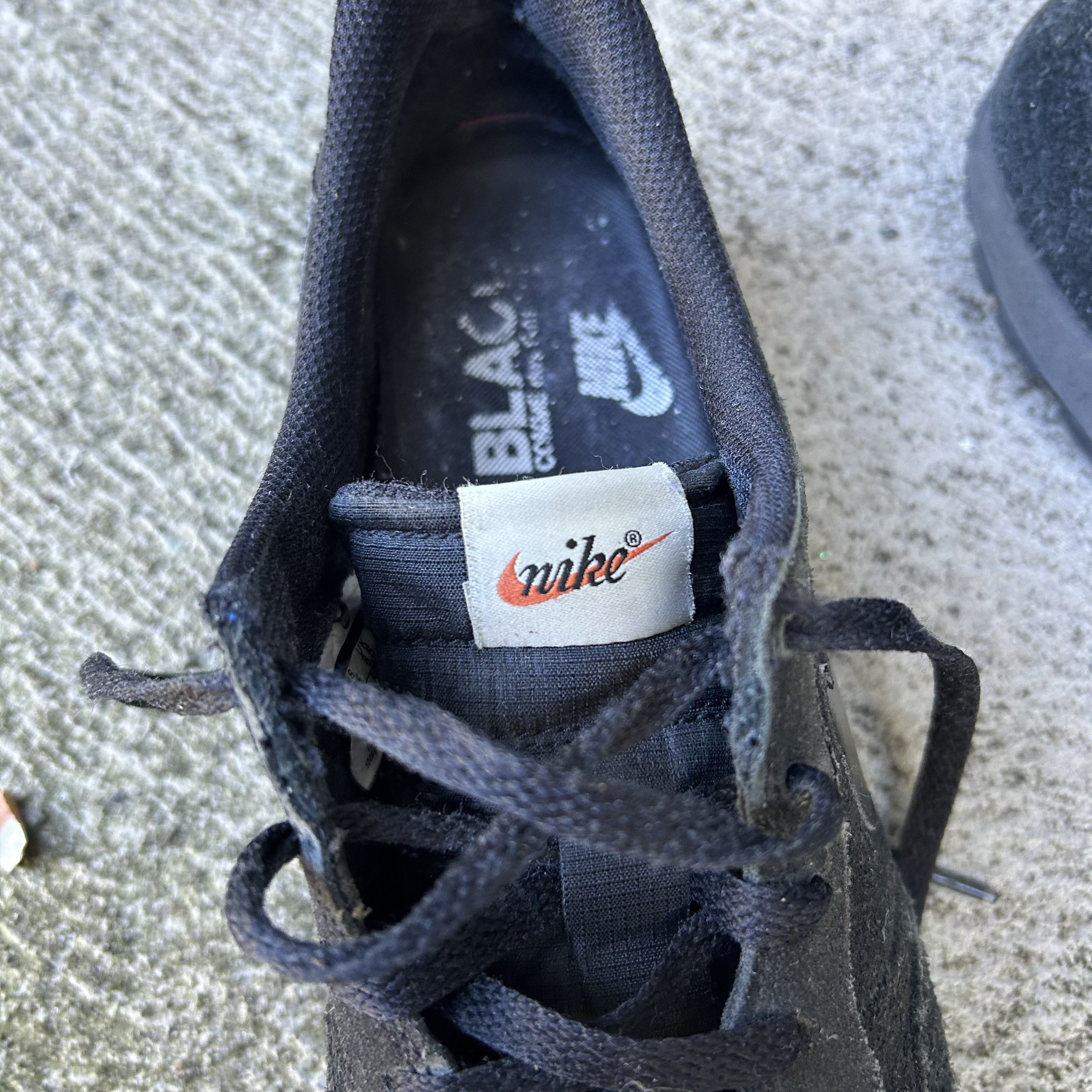 Comme des Garcons × Nike Comme des Garcons Black x Nike Air Pegasus 83 Sneakers Shoes Size US 10 / EU 43 - 7 Thumbnail