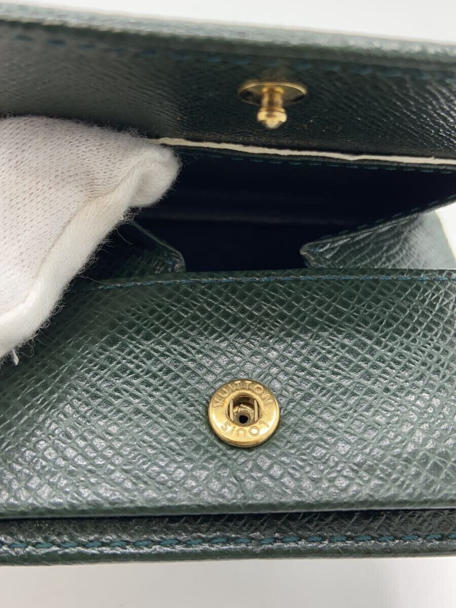 Louis Vuitton Louis Vuitton Leather Coin Case Green Size ONE SIZE - 6 Thumbnail