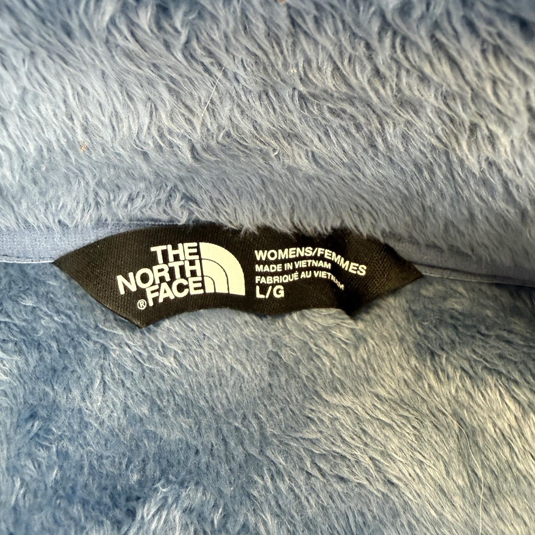 The North Face The North Face Jacket Womens Large Blue Fleece Full Zip Lined Polyester Pockets Casual Travel Size L / US 10 / IT 46 - 6 Thumbnail