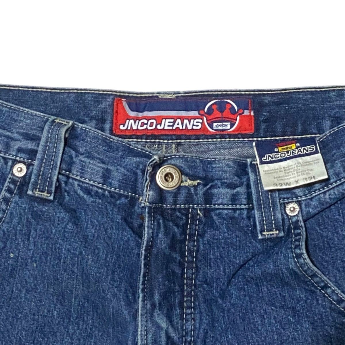 JNCO Vintage Jnco Jeans Tribal Devil Script Pants Size US 32 / EU 48 - 8 Thumbnail