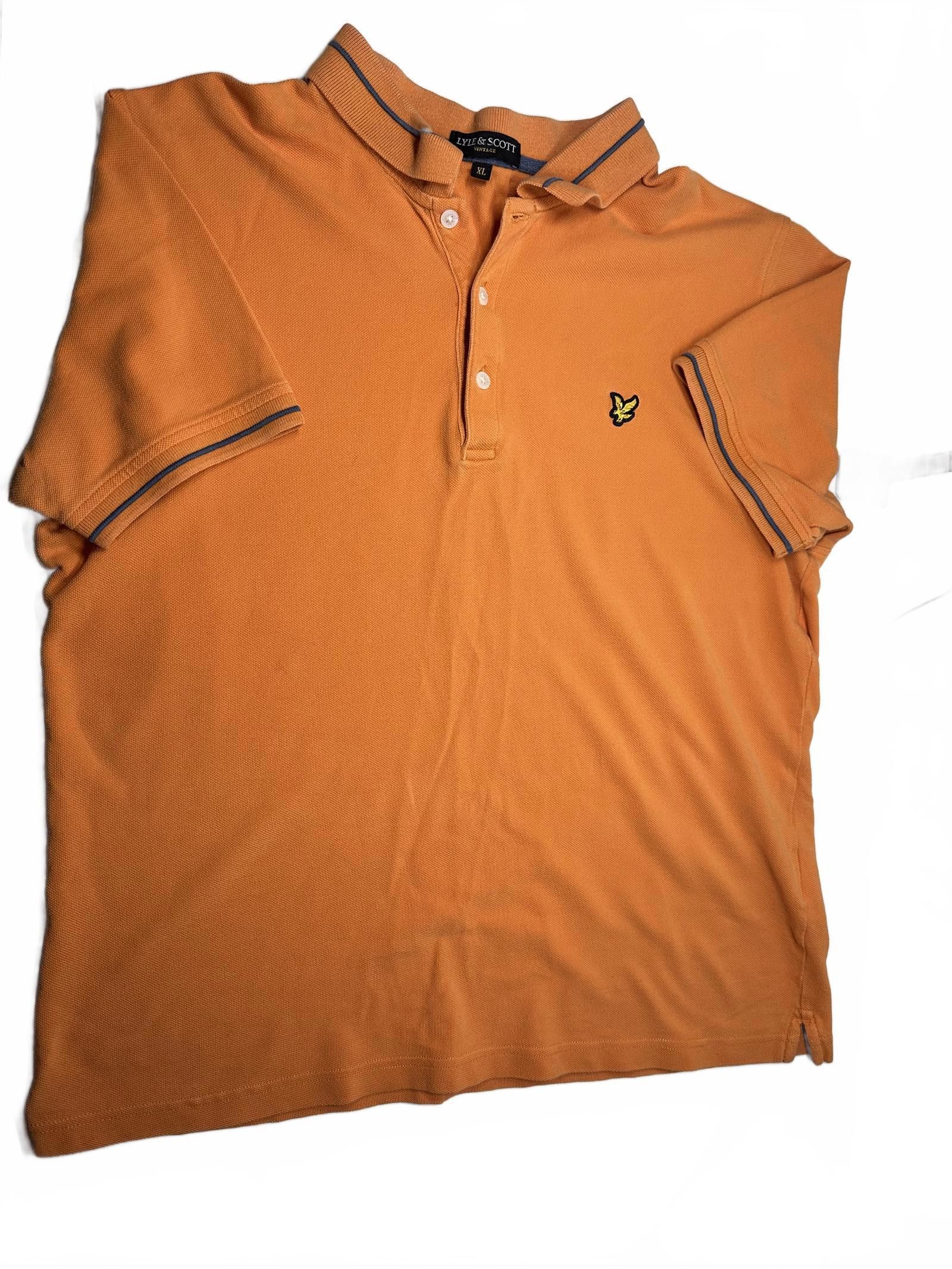 Lyle & Scott Lyle & Scott Classic Polo Shirt - Vibrant Orange Size US XL / EU 56 / 4 - 4 Thumbnail