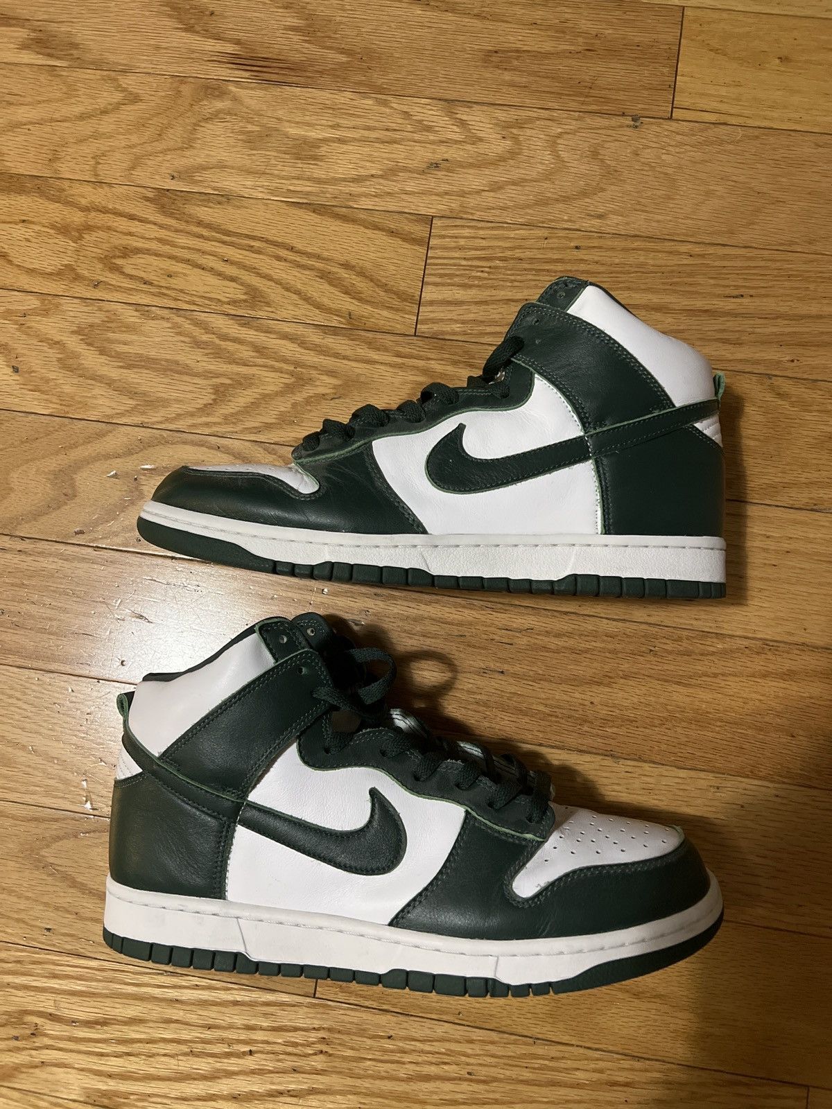 Nike Nike dunks spartan green Size US 11.5 / EU 44-45 - 4 Thumbnail