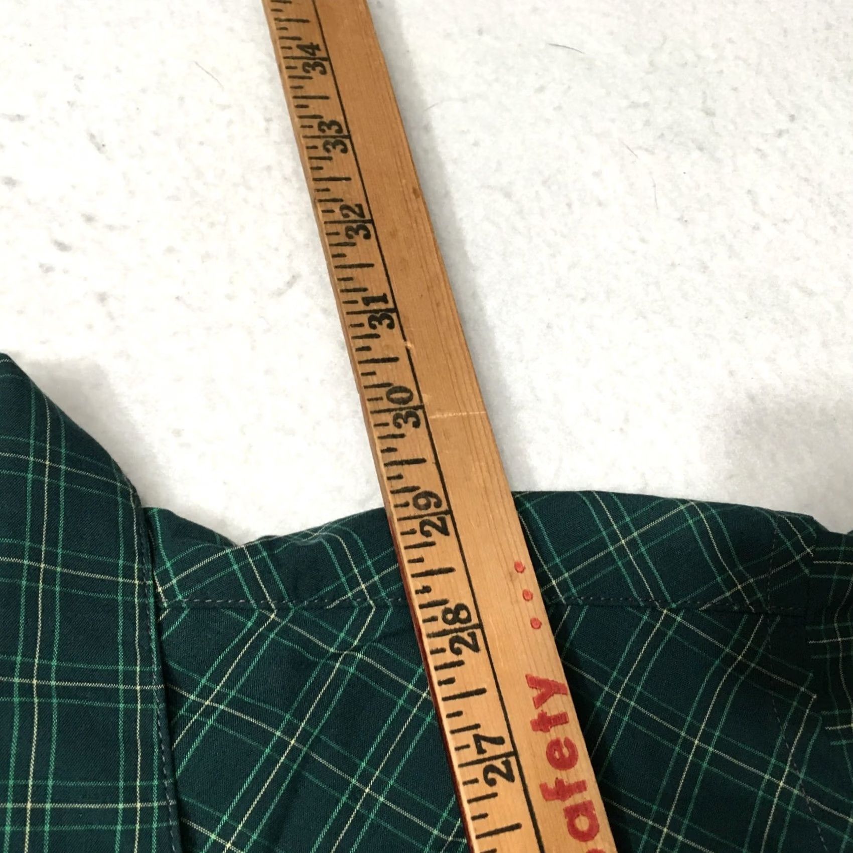 Vintage Ruddock Bros Green Plaid Short Sleeve Pearl Snap Western Shirt Mens XL Size US XL / EU 56 / 4 - 5 Thumbnail