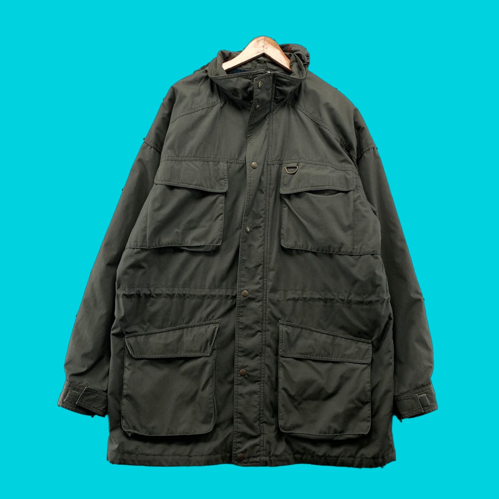 Eddie Bauer × Vintage VTG Eddie Bauer Wool Lined Outdoor Mountain