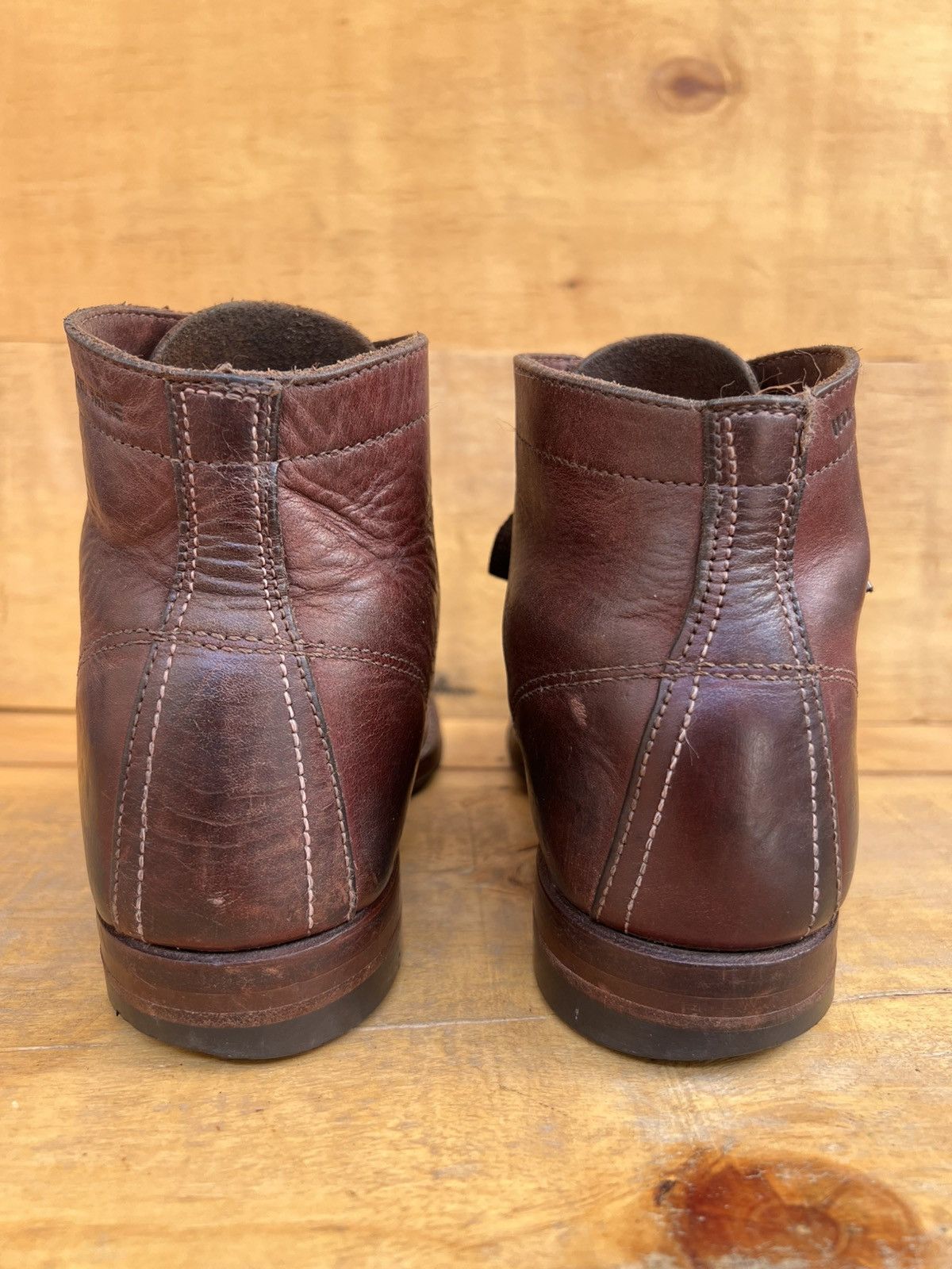 Wolverine Wolverine 1000 Mile Plain Toe Brown Leather Boots Size US 7 Size US 7 / EU 40 - 9 Thumbnail