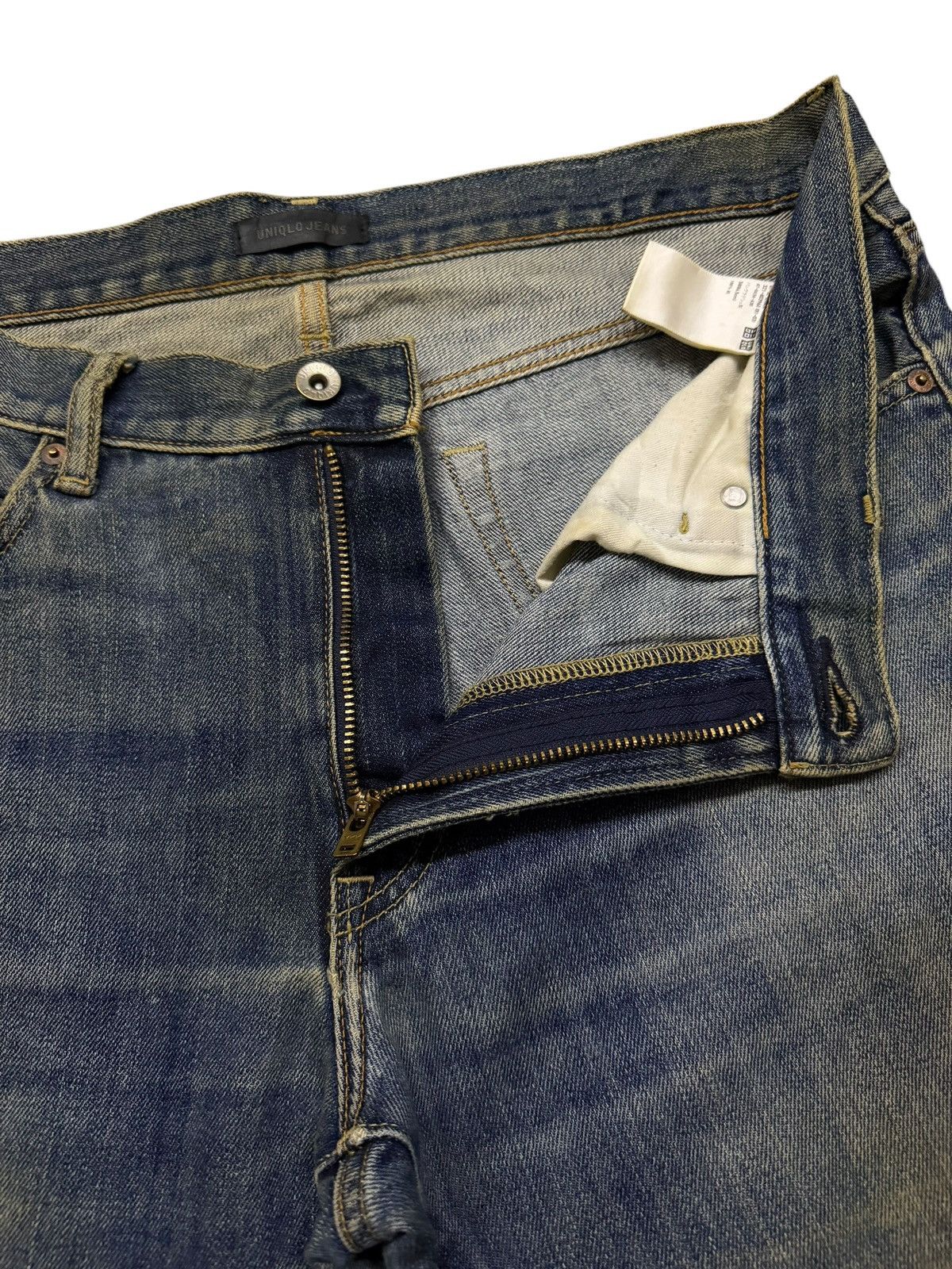 Uniqlo Vintage Uniqlo Jeans Denim | Relaxed Regular Straight | W36 Size US 36 / EU 52 - 8 Thumbnail