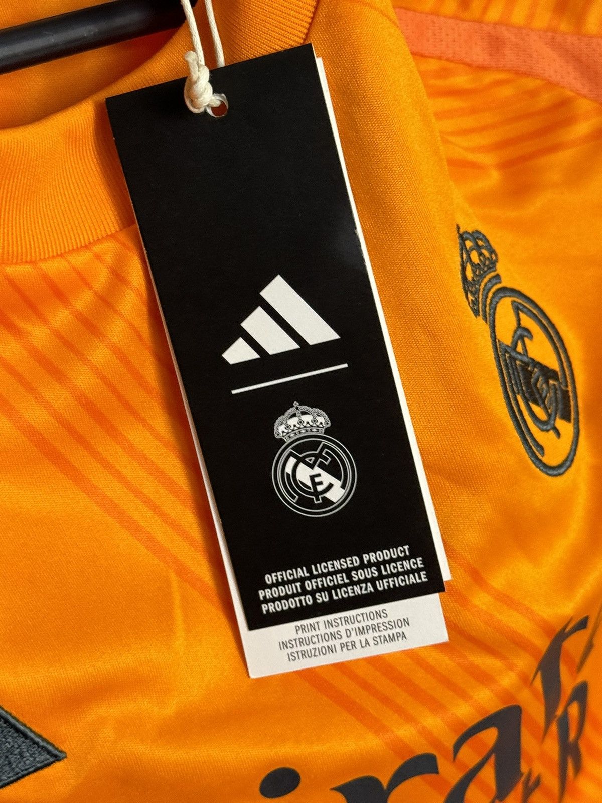 Adidas KIDS New Real Madrid 24/25 Away Bellingham Football Jersey Size US XS / EU 42 / 0 - 9 Thumbnail