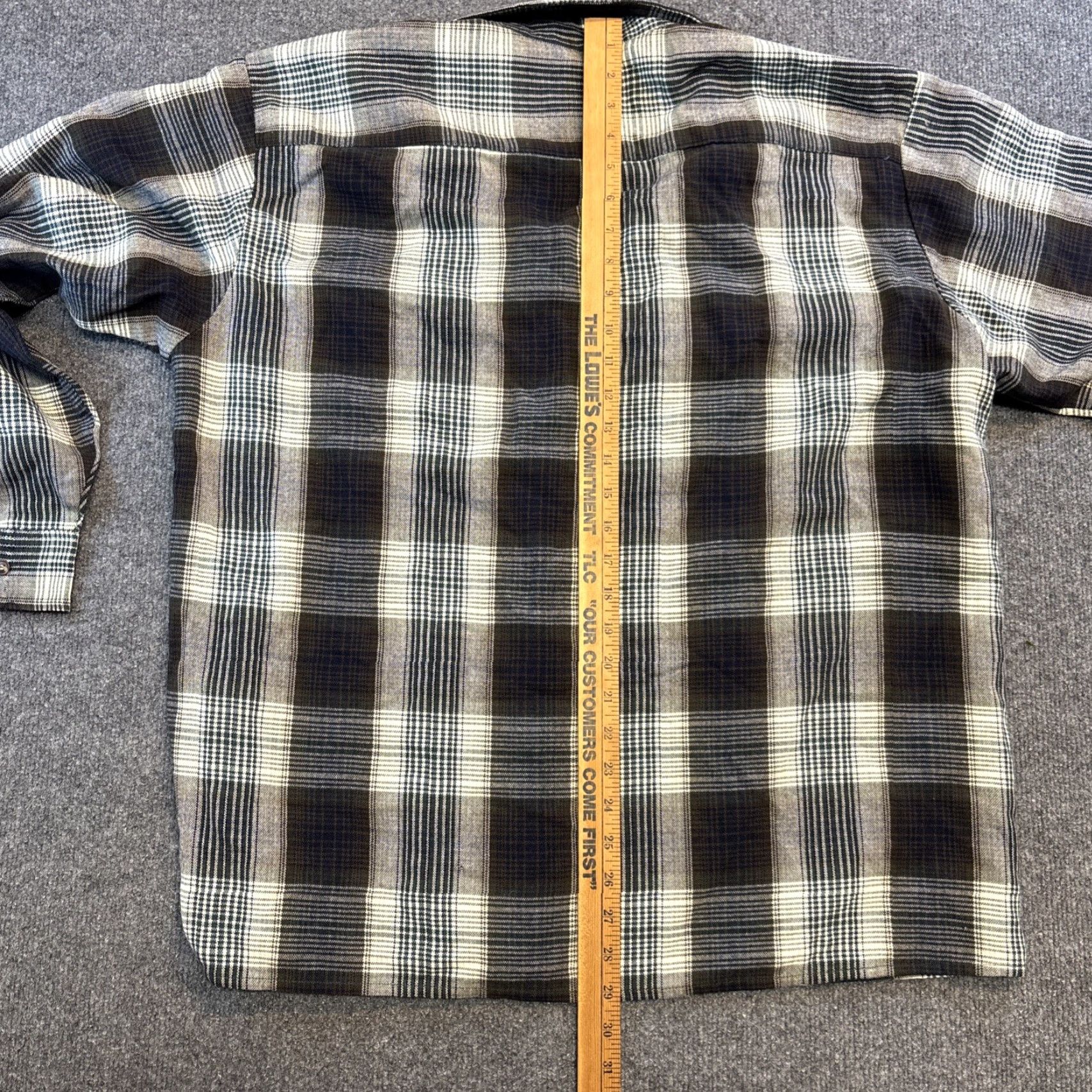 Vintage VINTAGE Backpacker Sportswear Mens Shirt XL Plaid Flannel Button-Up Classic Casual Travel Size US XL / EU 56 / 4 - 6 Thumbnail