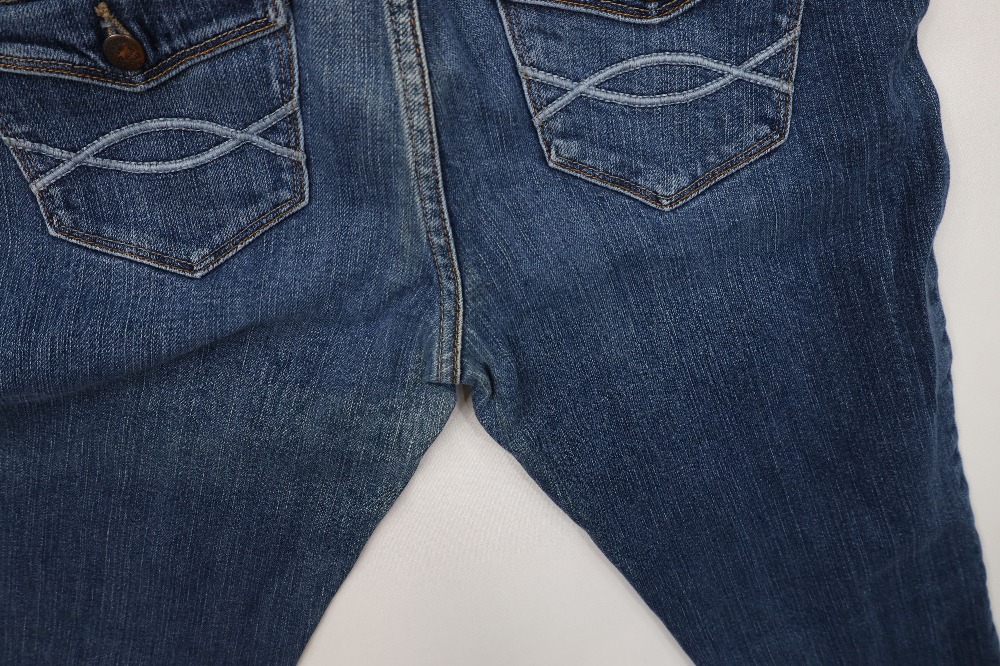 Abercrombie & Fitch Vintage 90s Y2K Abercrombie & Fitch Babydoll Wide Leg Jeans Size 28" / US 6 / IT 42 - 14 Thumbnail