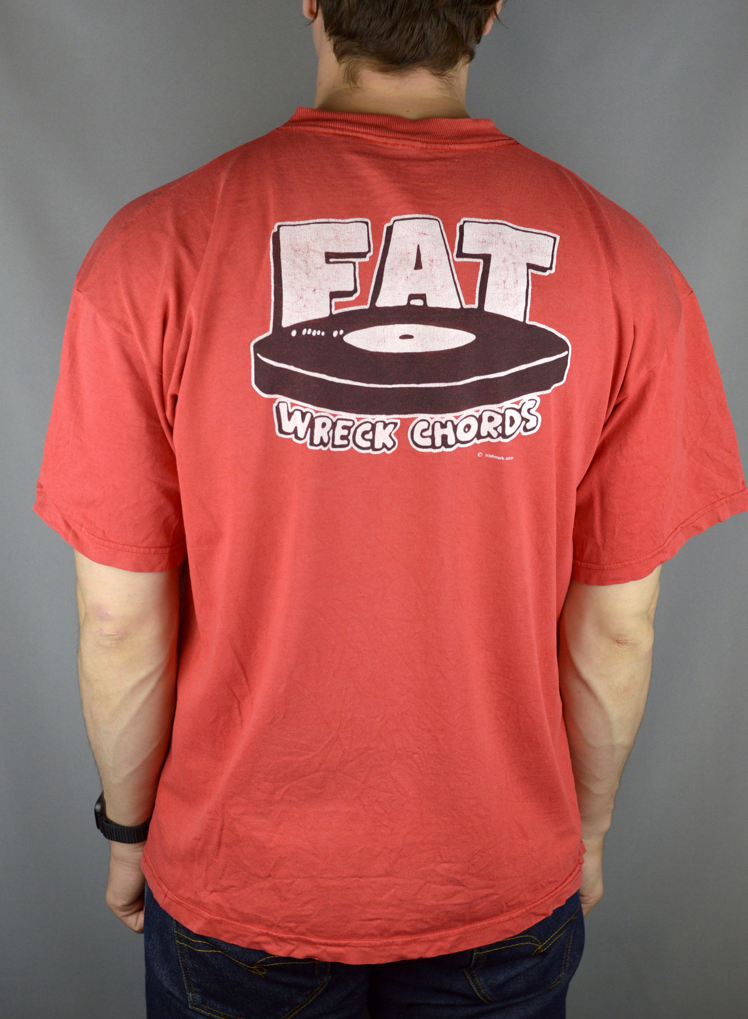 Vintage Vintage Mad Caddies Fat Wreck Chords 90s t shirt Size US L / EU 52-54 / 3 - 2 Thumbnail