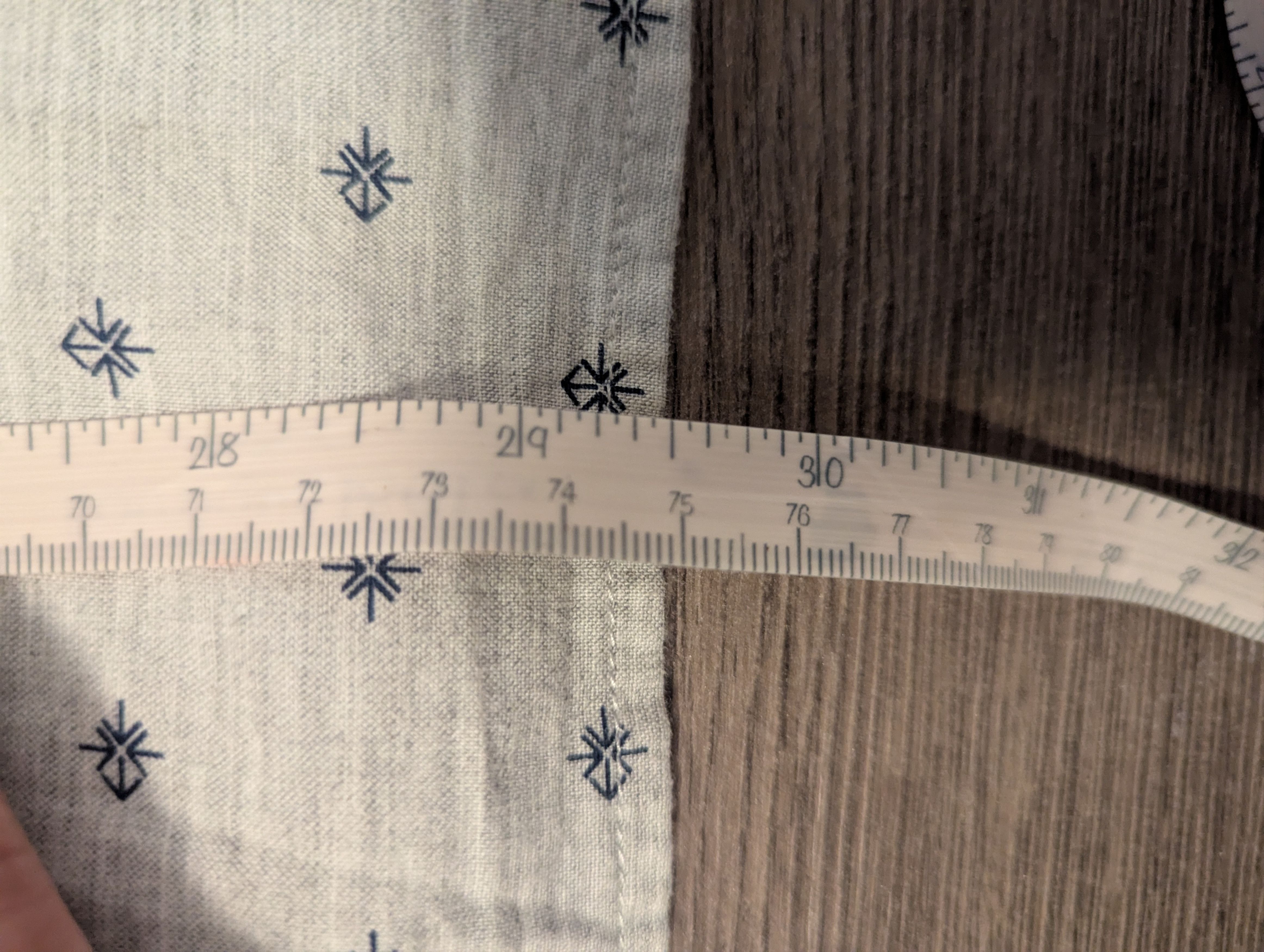 RW&CO. Men's RW & Co. Grey Pattern Button-Up Size US M / EU 48-50 / 2 - 8 Thumbnail