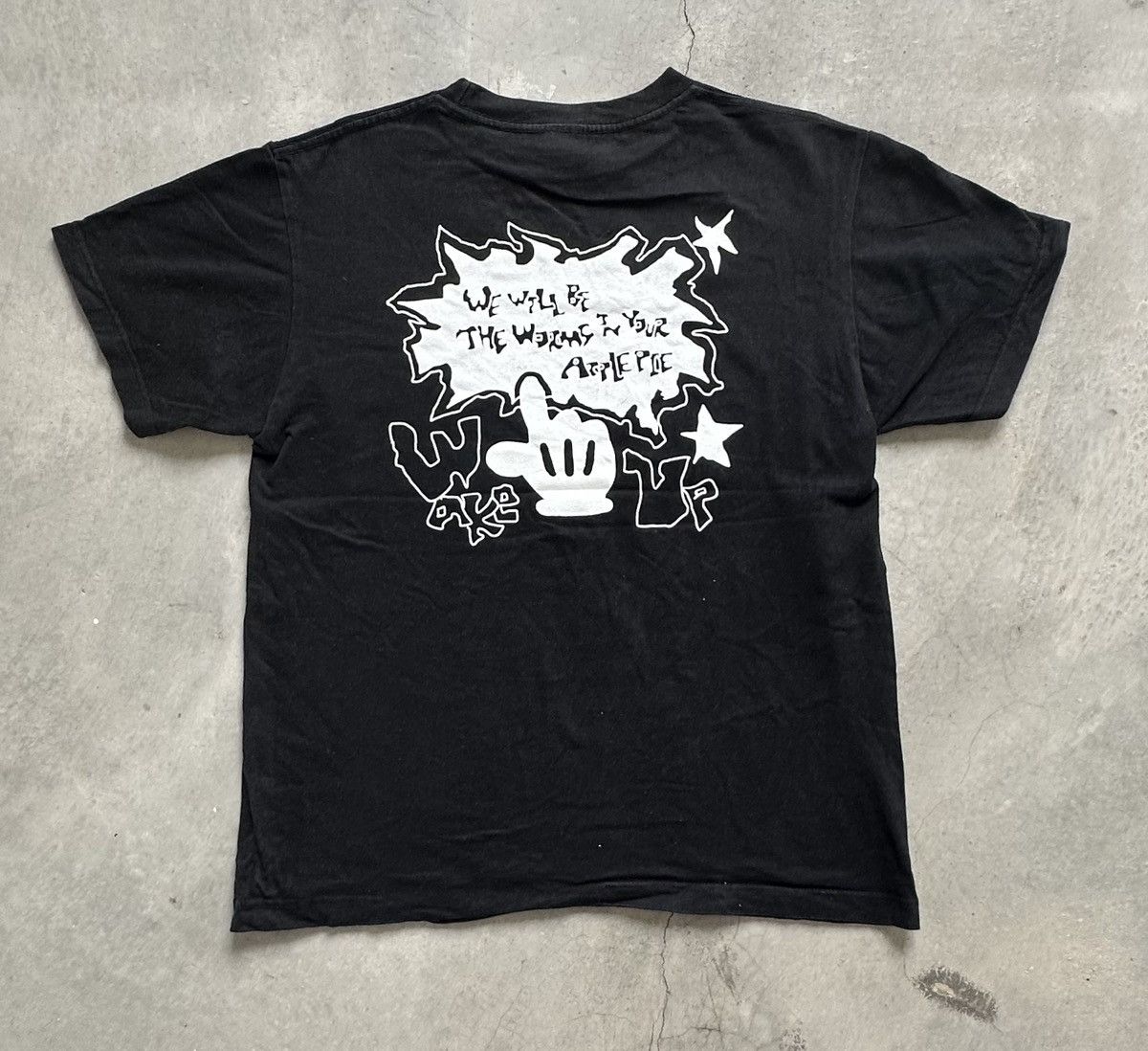 Japanese Brand × Vintage WAKE UP WHITE CHOPPERS TEE Size US M / EU 48-50 / 2 - 4 Thumbnail