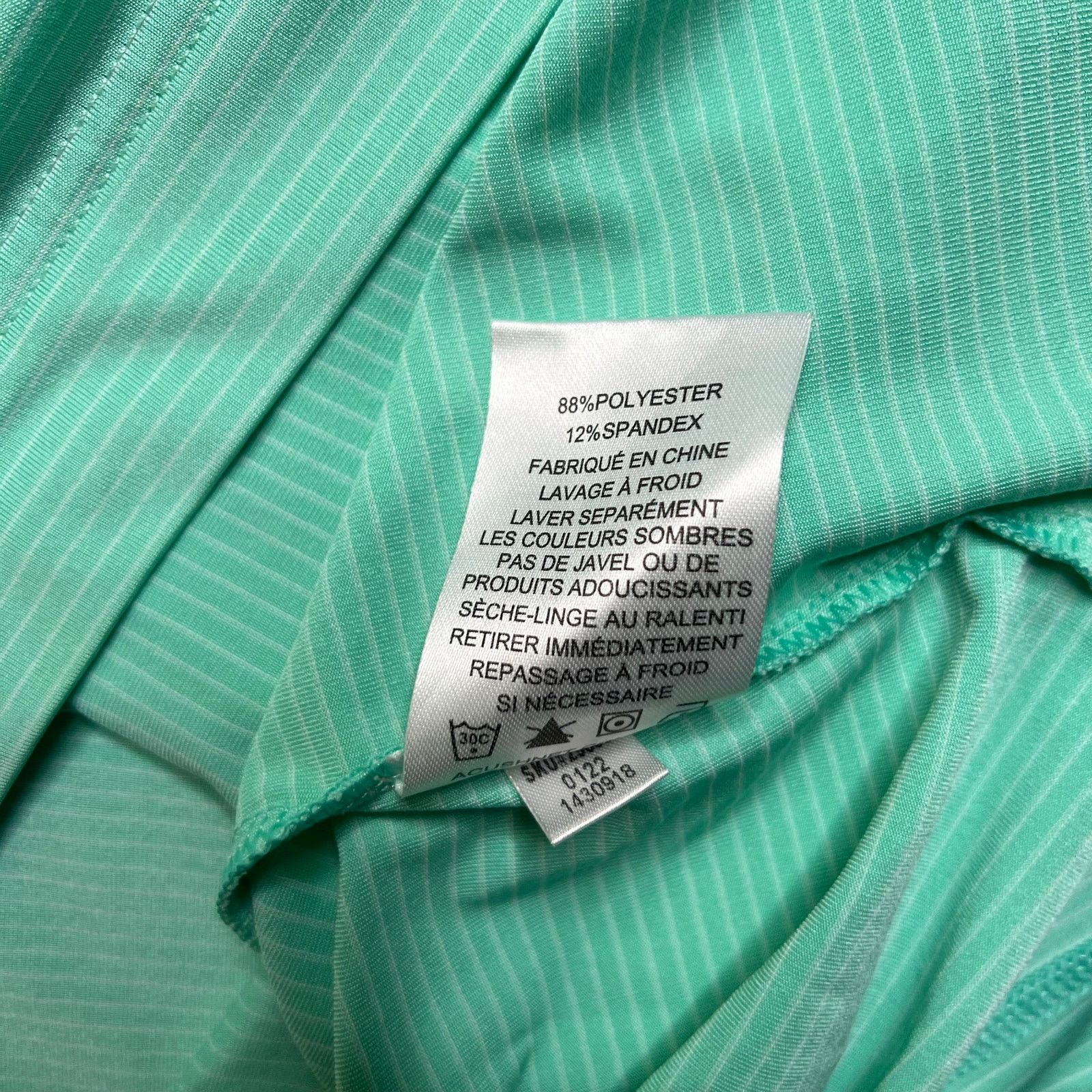 Footjoy FootJoy FJ Golf Polo Shirt Men’s XL Mint Green Performance Size US XL / EU 56 / 4 - 8 Thumbnail