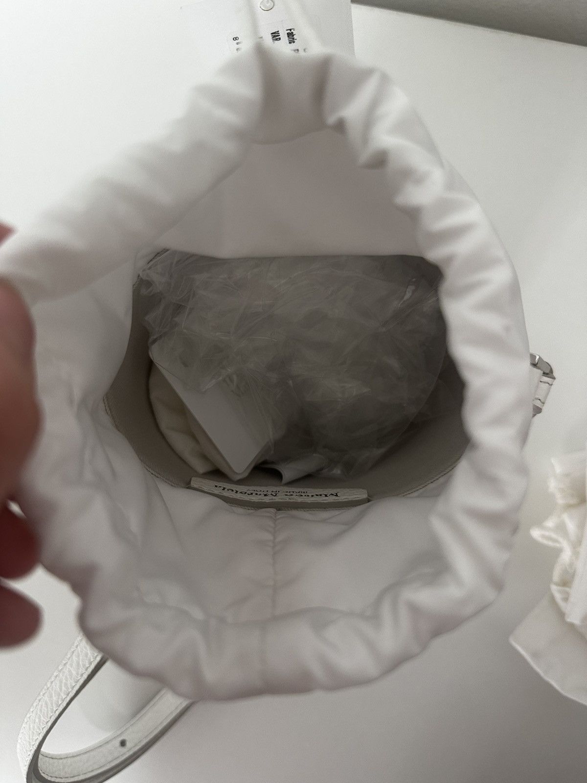 Maison Margiela Maison Margiela White 5AC Bucket Bag Size ONE SIZE - 7 Thumbnail