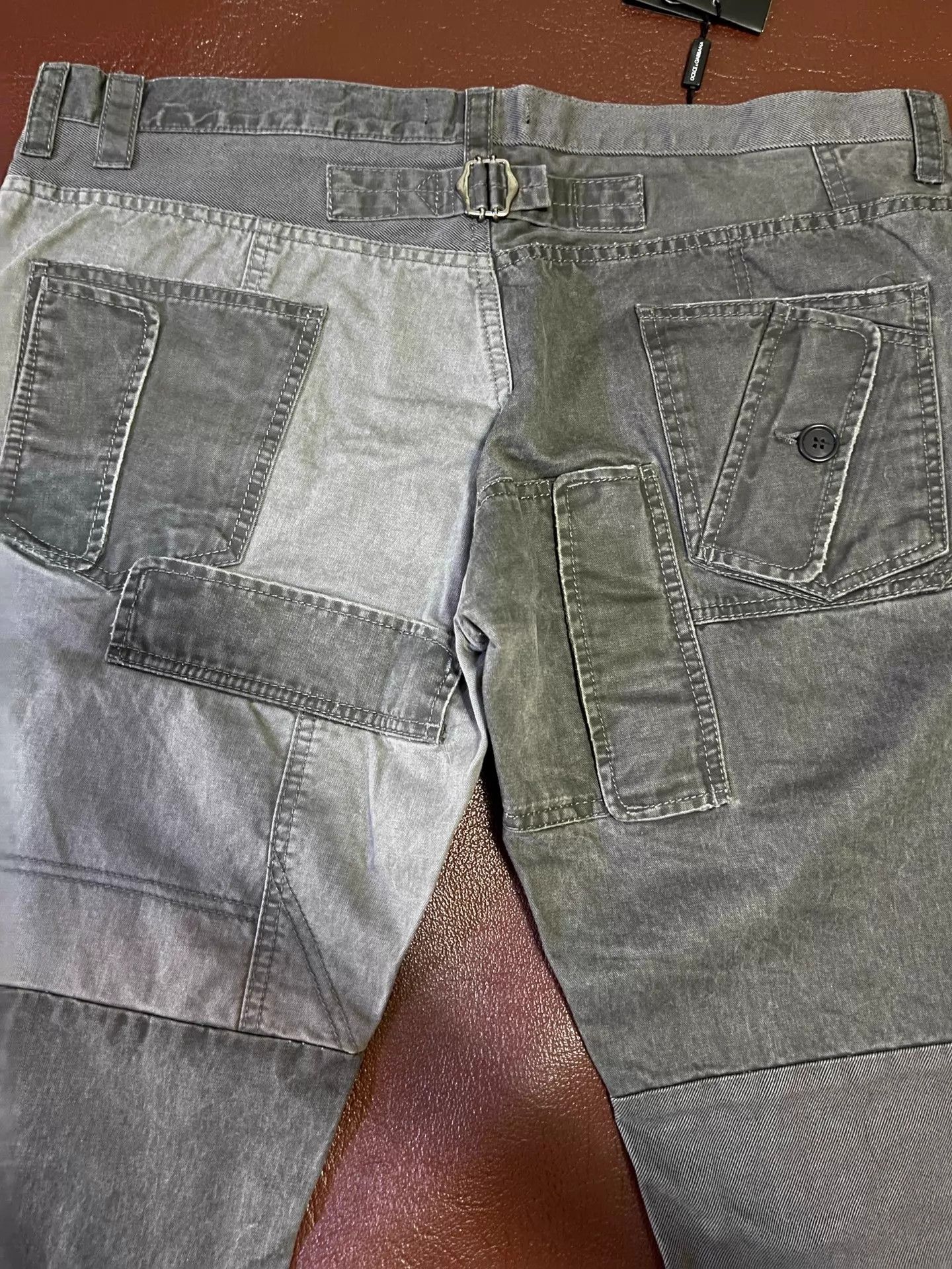 Dolce & Gabbana DG Dolce&Gabbana Multi-Gray Wash Utility Pants 48 Size US 32 / EU 48 - 3 Thumbnail