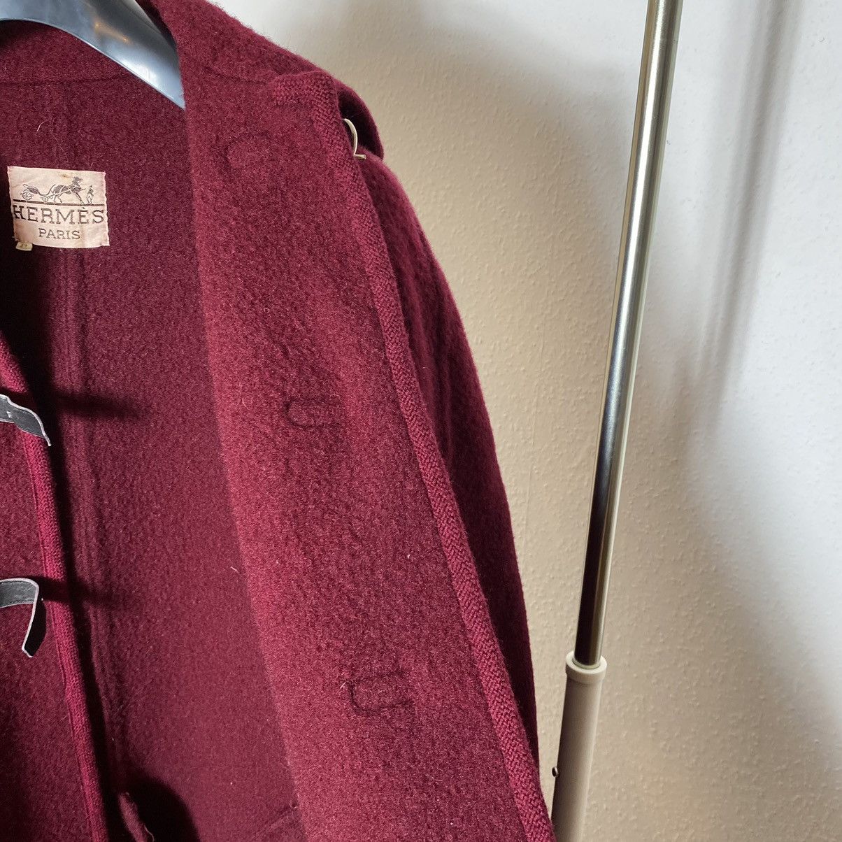 Hermes Vintage 70s wool coat Hermes Women’s Archive Size M / US 6-8 / IT 42-44 - 15 Thumbnail