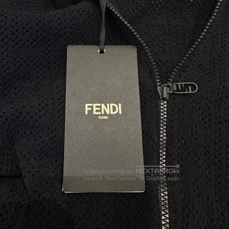 Fendi Fendi Black Short Sleeve Midi Dress . Size M / US 6-8 / IT 42-44 - 8 Thumbnail