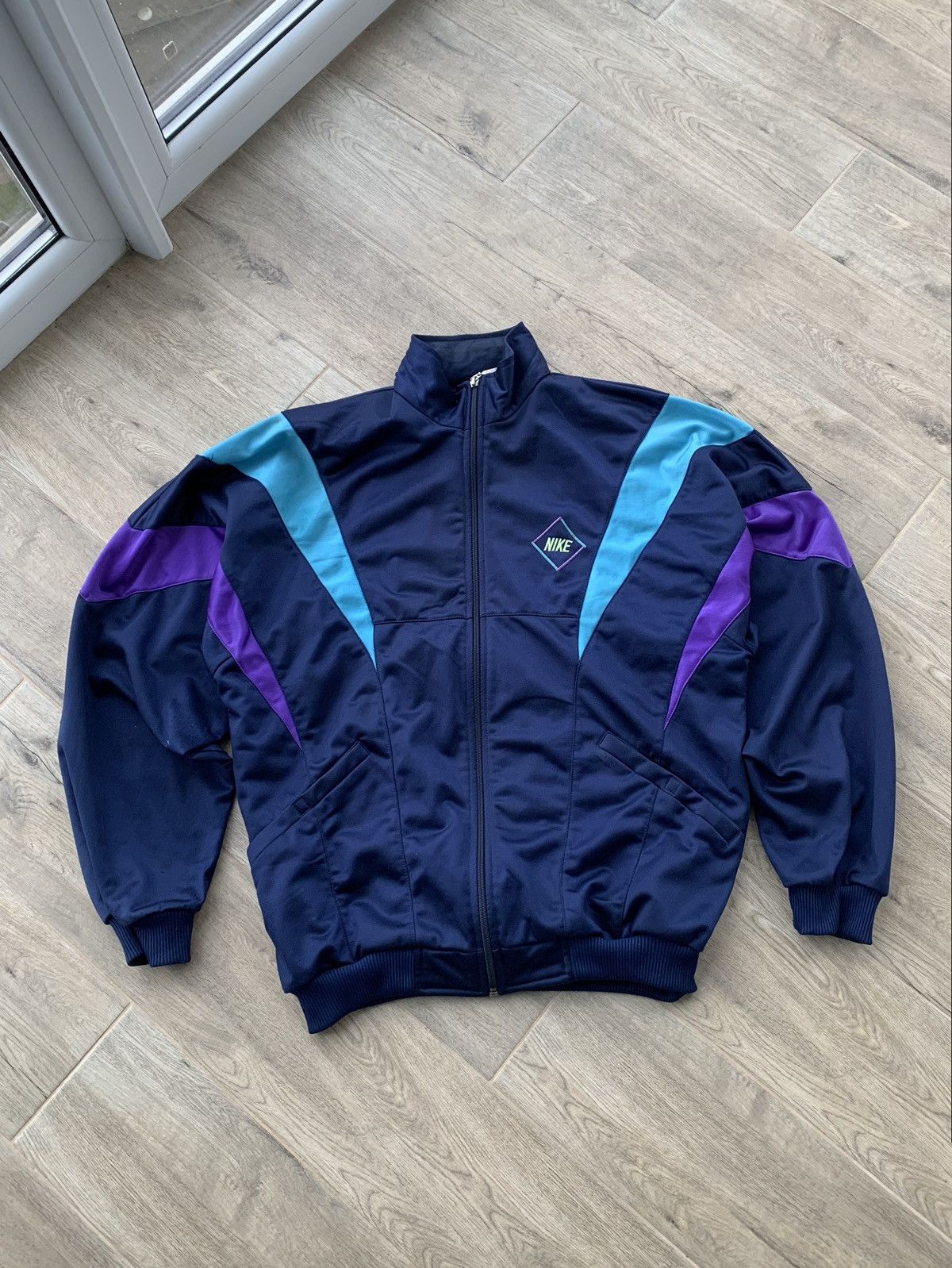 Nike × Vintage 🔥 VINTAGE NIKE 90s ZIP Up Size US S / EU 44-46 / 1 - 4 Thumbnail