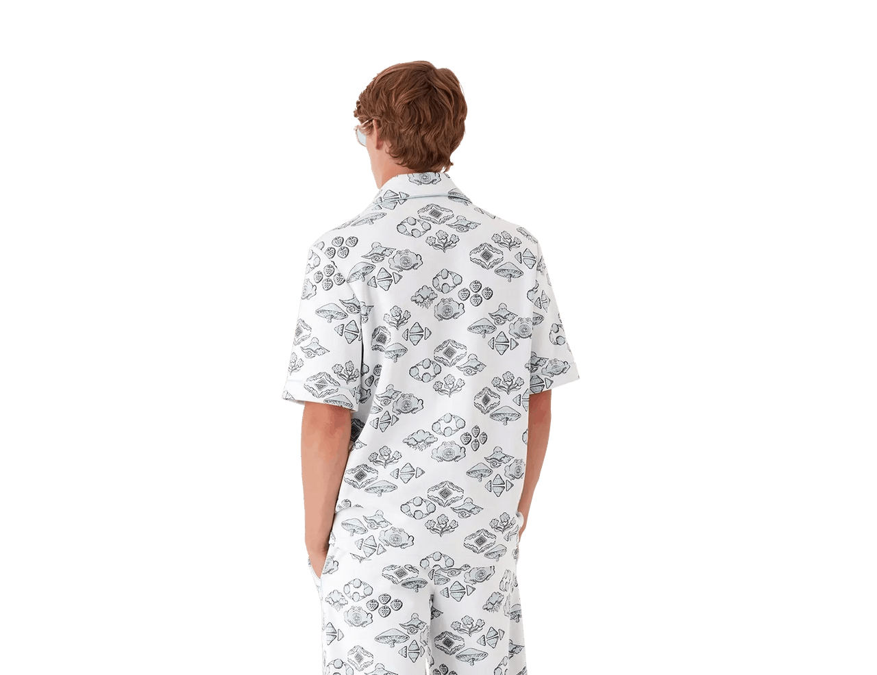 Other Jacquard Motif Short Sleeve Shirt Size US L / EU 52-54 / 3 - 1 Thumbnail