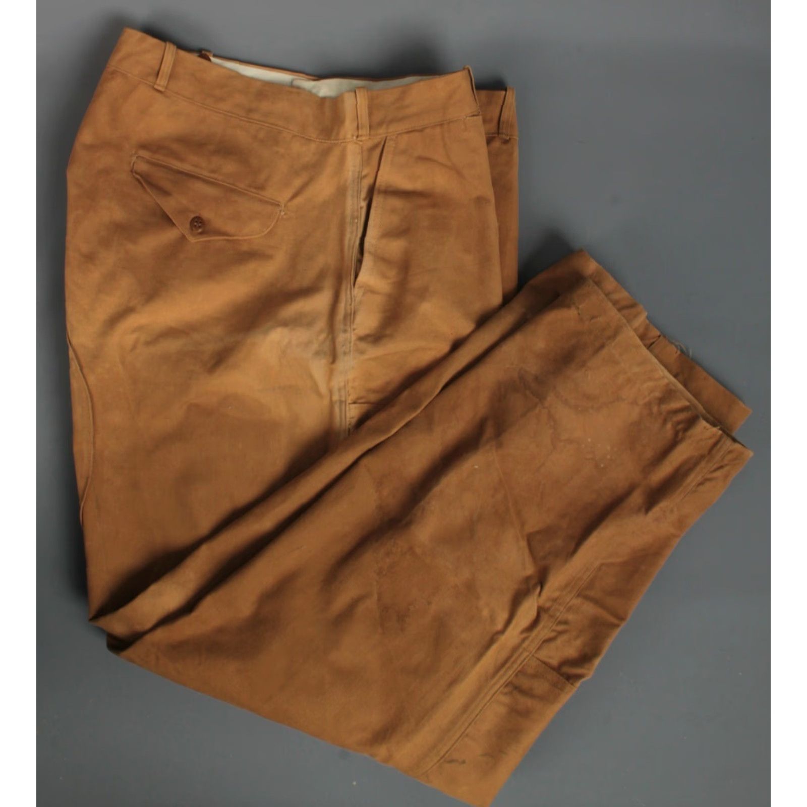 Vintage Red Head Hunting Pants 1940s 1950s Canvas Khaki 45x32 Mens 40s 50s Vtg Size US 44 / EU 60 - 7 Thumbnail