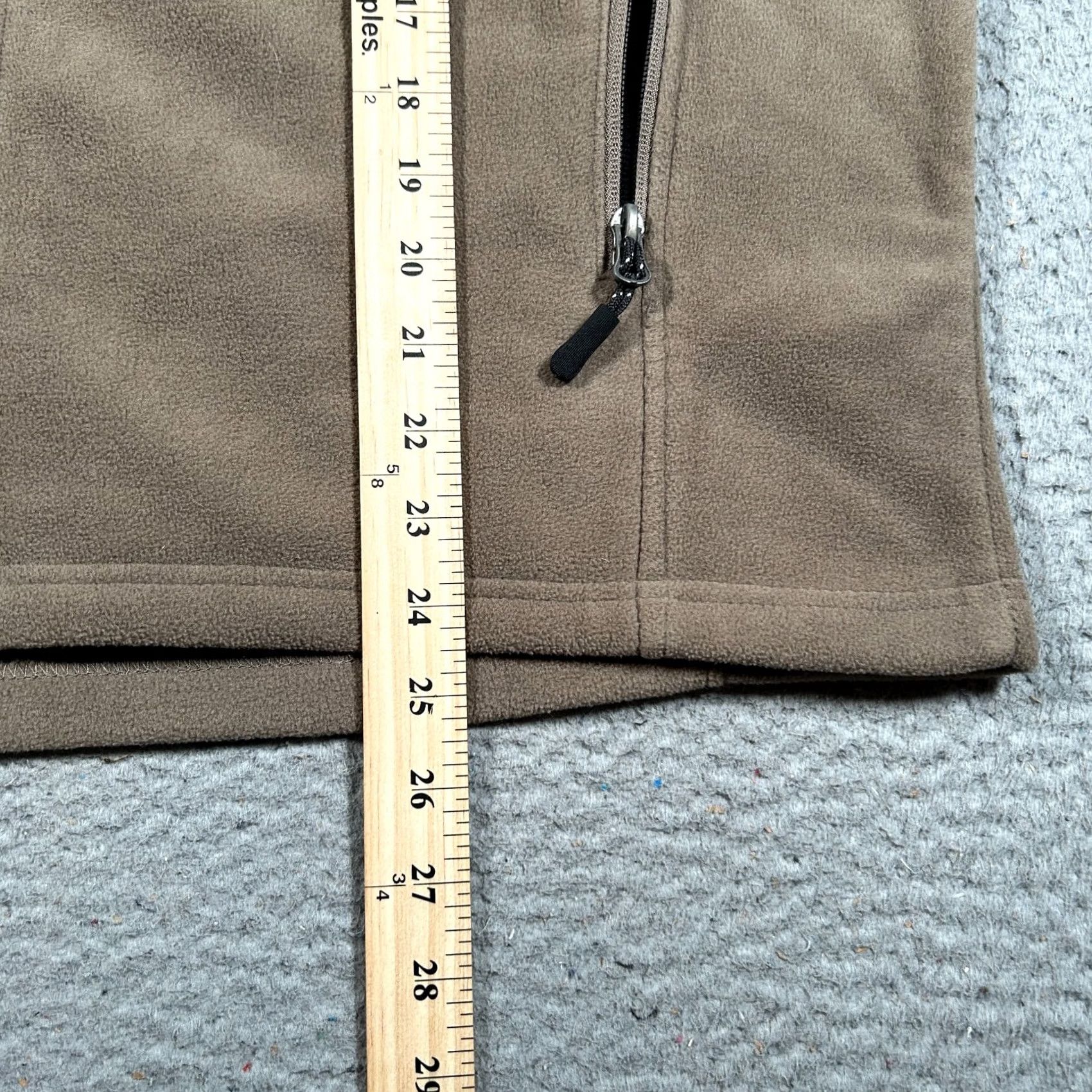 Vintage Stillwater Supply Co Mens Vest Beige Full Zip Fleece Mock Neck Outdoor Casual Size US L / EU 52-54 / 3 - 6 Thumbnail