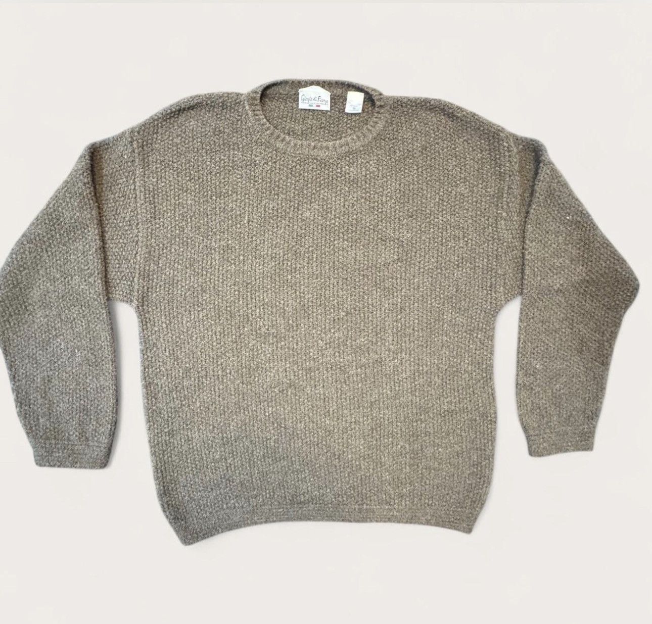 Other Vintage 80s Italian Knitwear Boucle Wool Crewneck Sweater Size US M / EU 48-50 / 2 - 1 Thumbnail