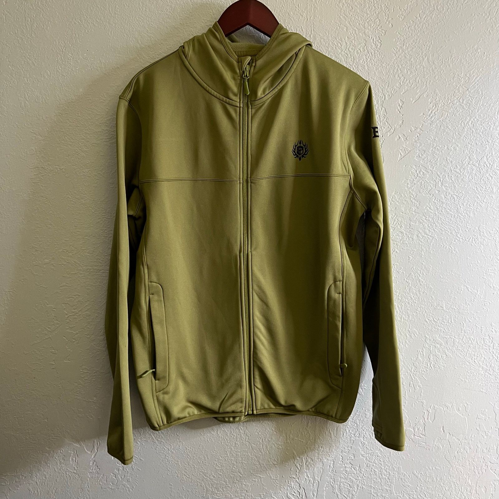 Vintage Born Primitive Hoodie Jacket Green Full Zip Performance M Size US M / EU 48-50 / 2 - 1 Thumbnail