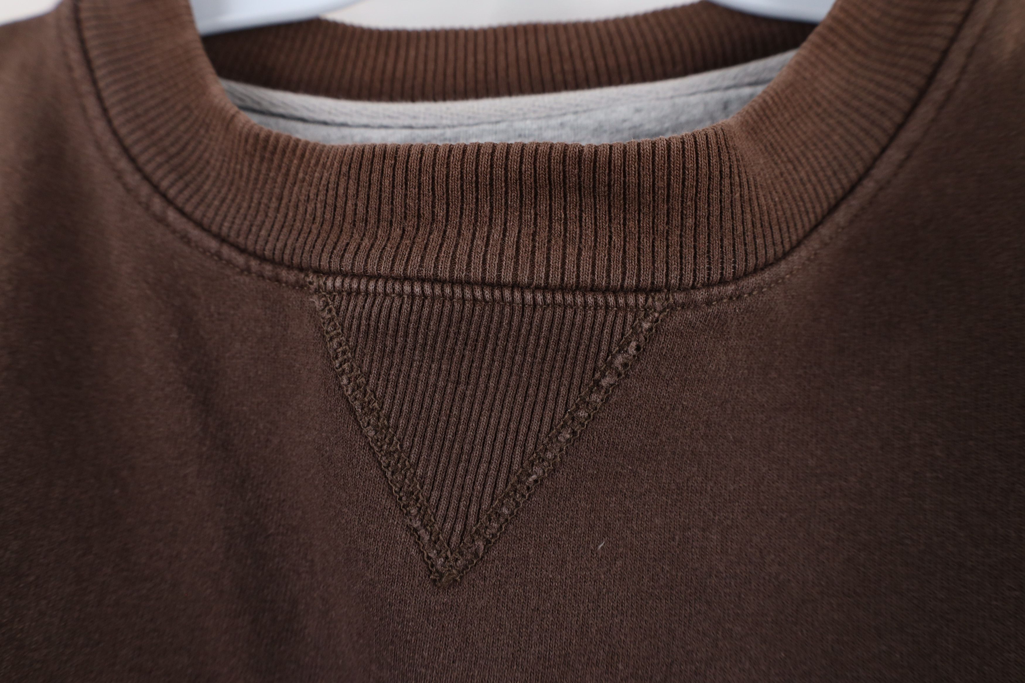 Champion × Vintage Vintage 90s Champion Crewneck Sweatshirt Chocolate Brown Size US XL / EU 56 / 4 - 6 Thumbnail