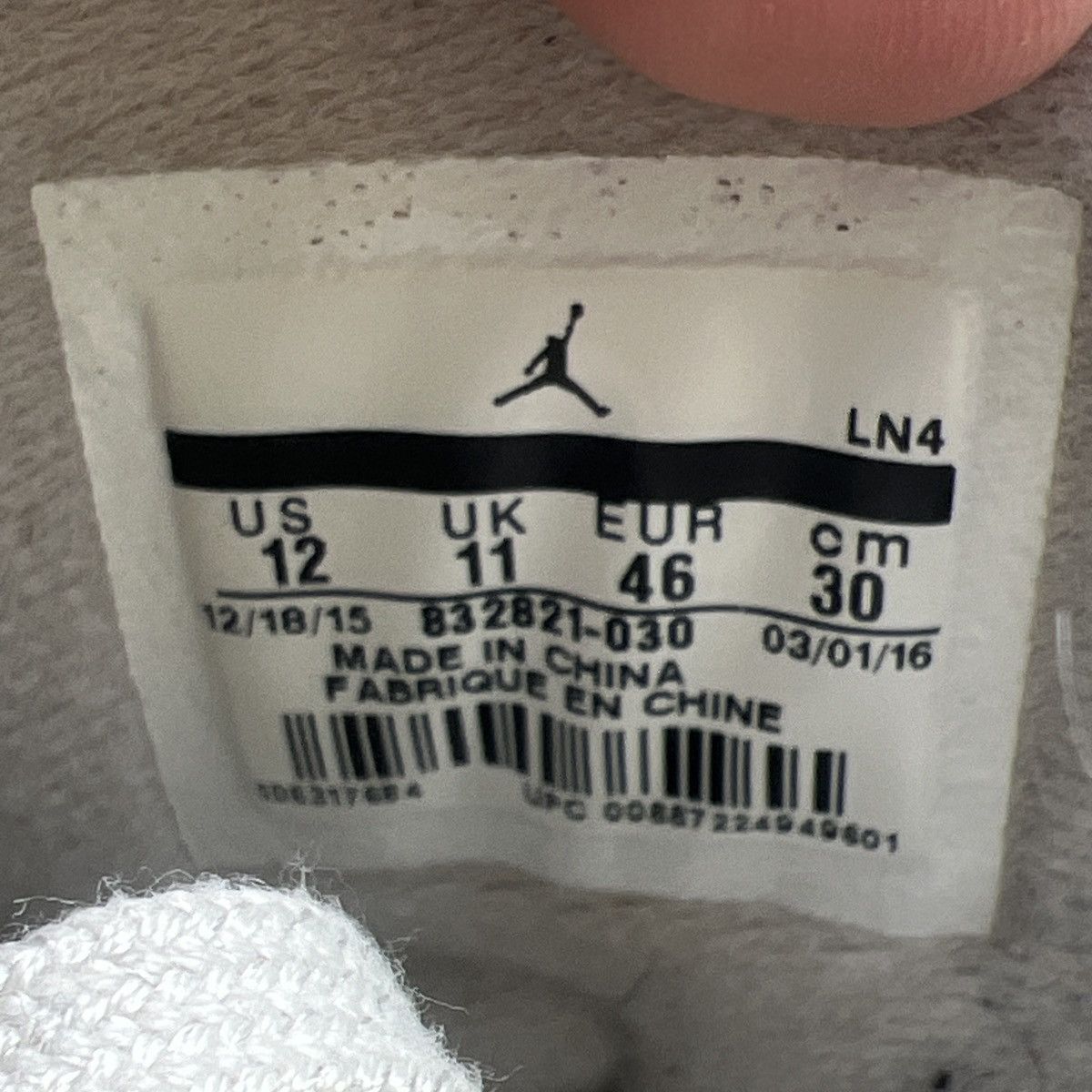 Jordan Brand Air Jordan 8 c&c trophy Size US 12 / EU 45 - 8 Thumbnail