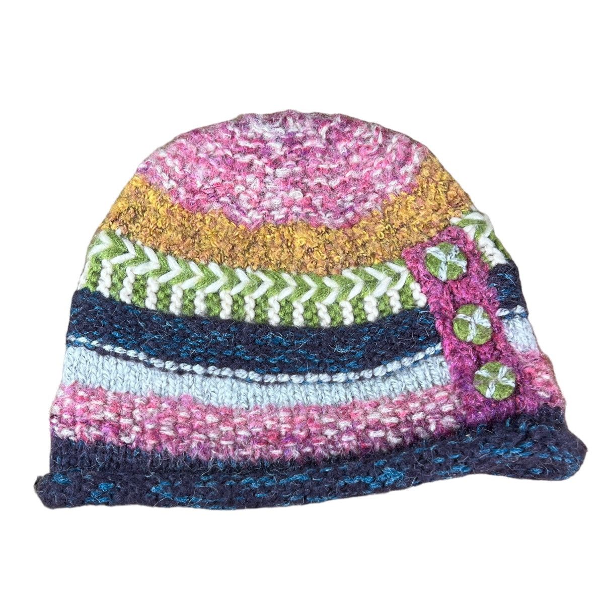 Japanese Brand Y2K Beanie Hat SIZE 56-57.5 CM Size ONE SIZE - 14 Thumbnail
