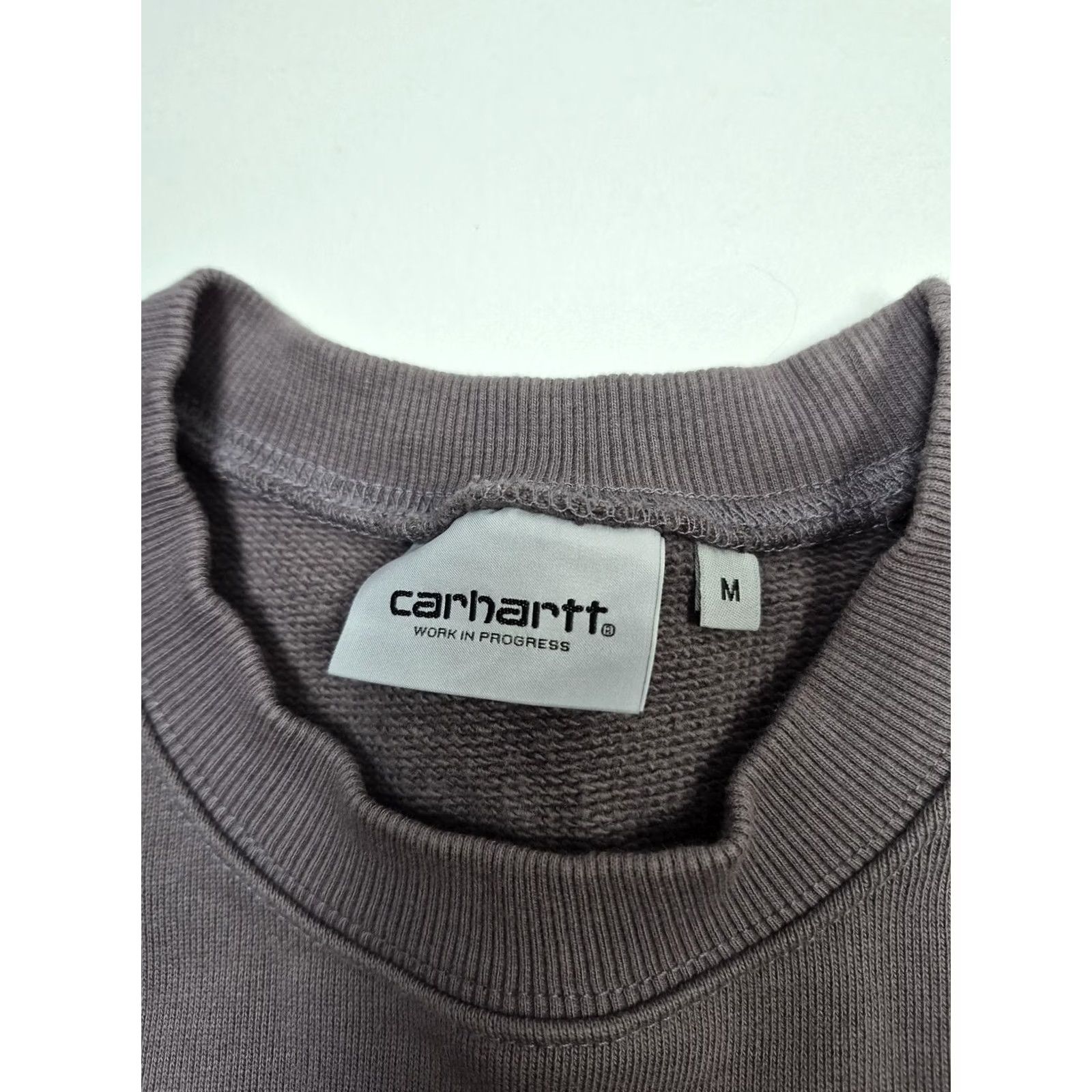Carhartt Carhartt WIP Sweatshirt Mens M Purple Rivet Script Crewneck Fleece Logo Graphic Print Crew Neck Size US M / EU 48-50 / 2 - 3 Thumbnail