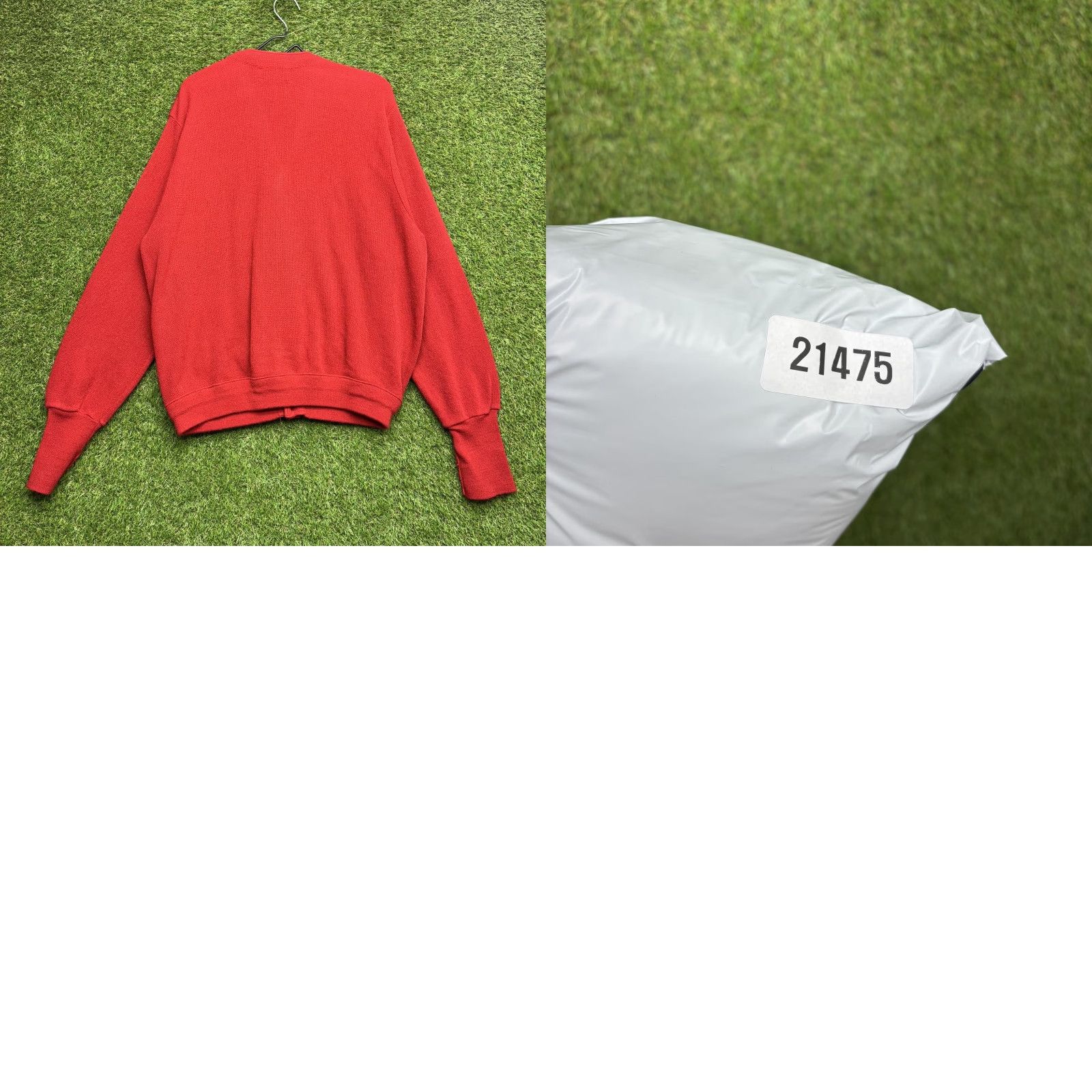 Izod VINTAGE IZOD Cardigan Sweater Mens Large Red Knit Crest Logo Preppy All Seasons Size US L / EU 52-54 / 3 - 8 Thumbnail
