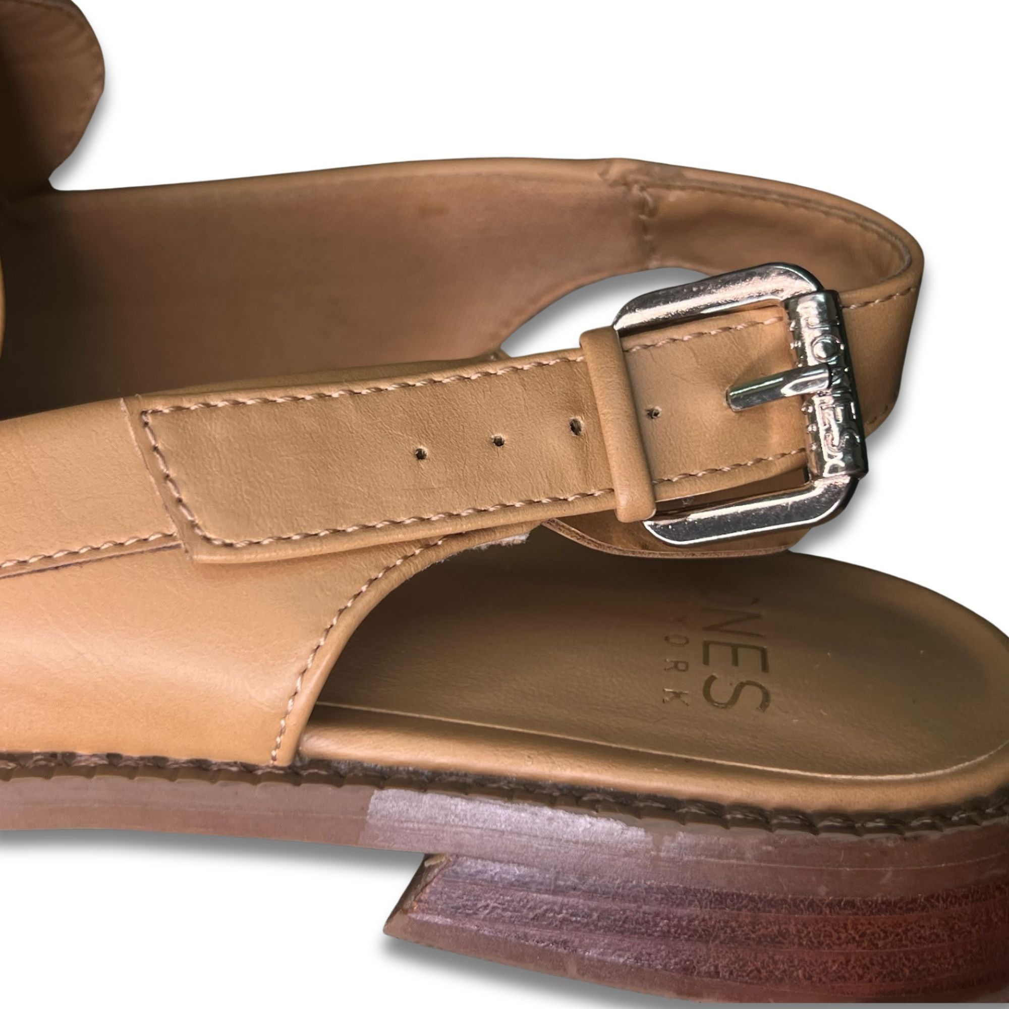 Jones New York Jones New York Genuine Leather Beige Slingback Loafers Women Size US 8 / IT 38 - 6 Thumbnail