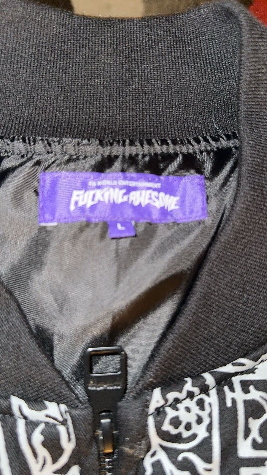 Fucking Awesome Fa filigree bomber jacket Size US L / EU 52-54 / 3 - 3 Thumbnail
