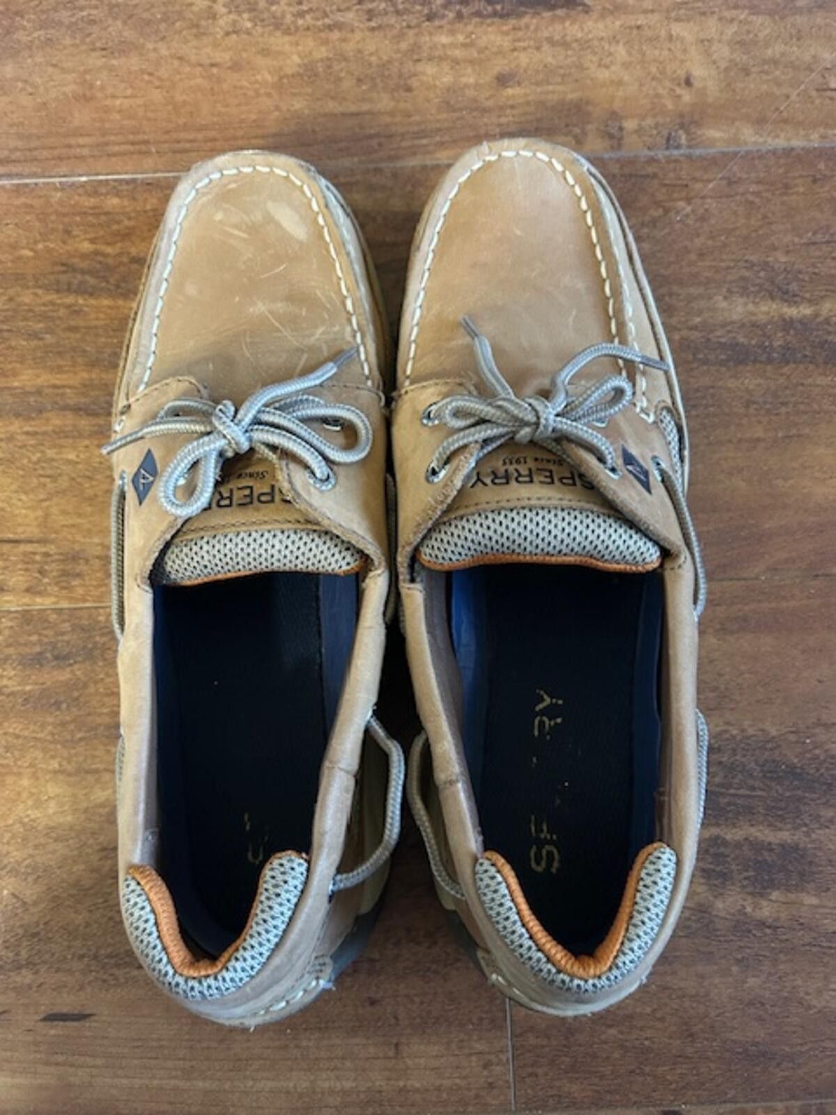 Sperry Sperry Men's Leather Upper Boat Shoes Size 9.5M Size US 9.5 / EU 42-43 - 1 Thumbnail