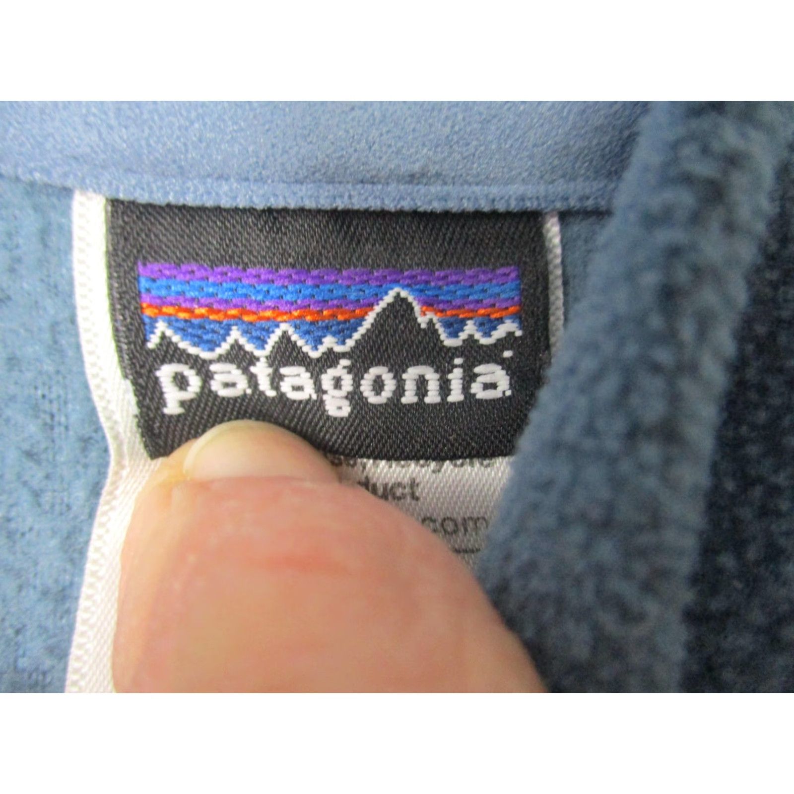 Patagonia Patagonia Pullover Womens Medium Blue Quarter Zip Fleece Embroidered Lilly 36227 Size M / US 6-8 / IT 42-44 - 5 Thumbnail