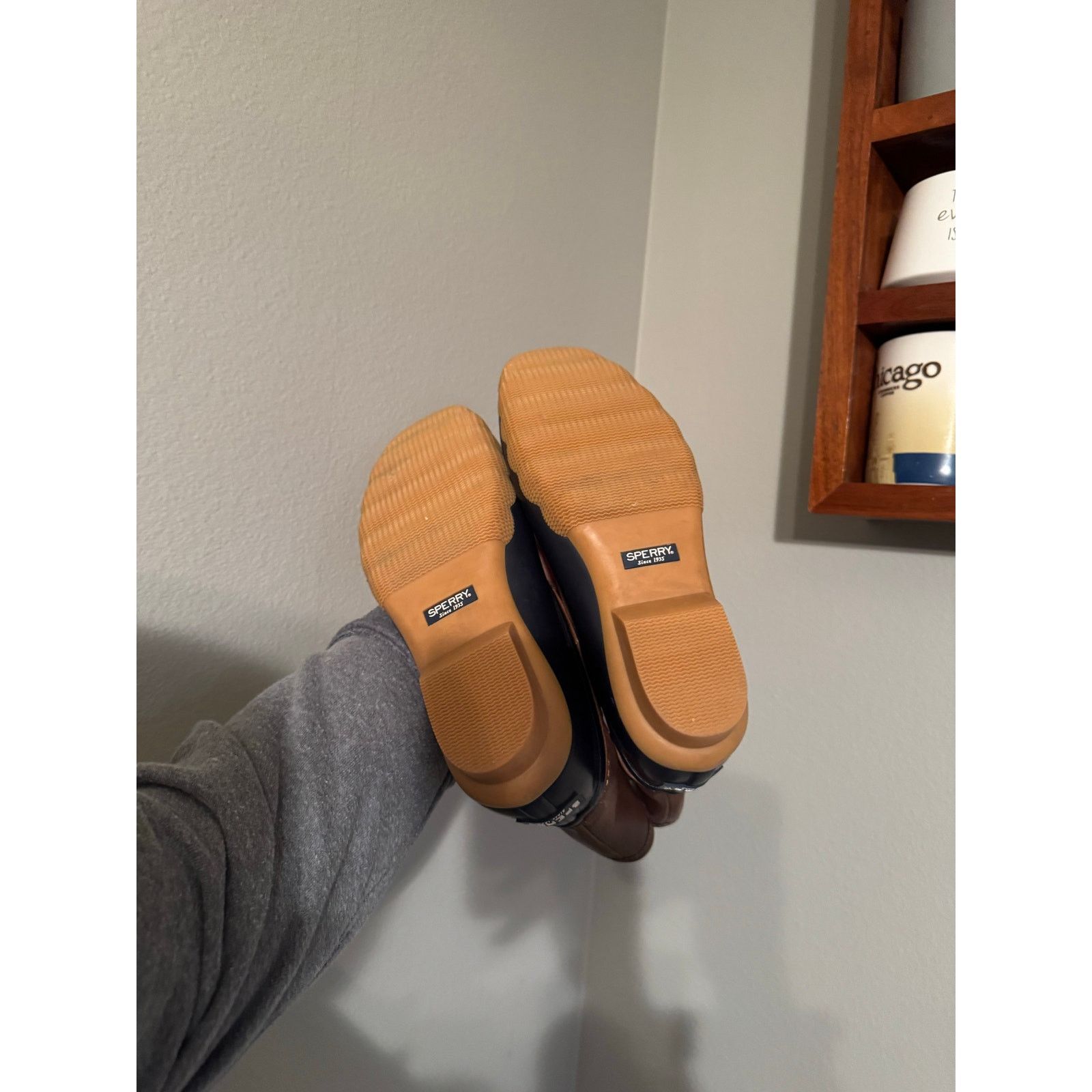 Sperry Sperry Saltwater Boot Navy Girls Size US 5M/ EUR 37 Size US 5 / IT 35 - 5 Thumbnail