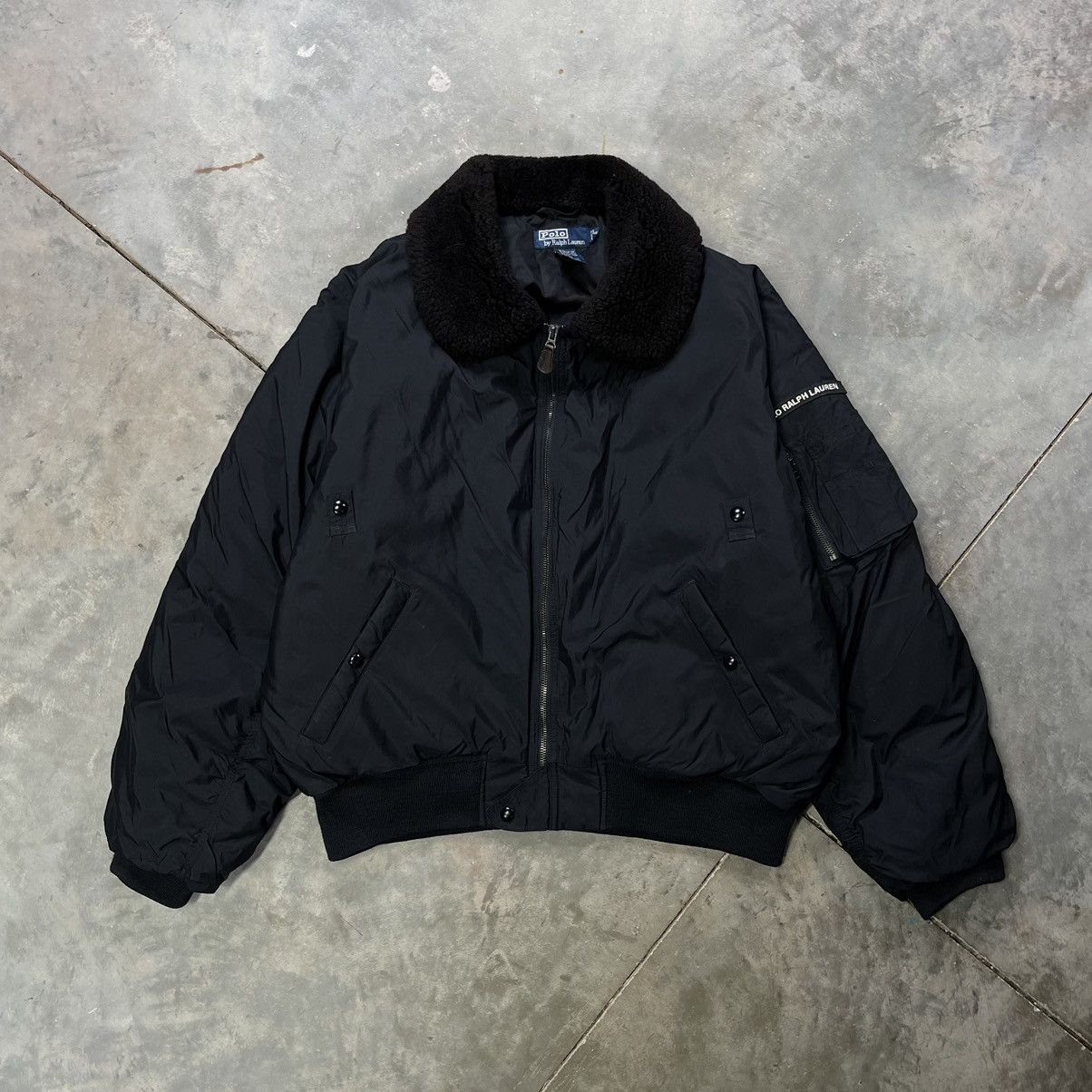 Polo Ralph Lauren × Vintage Vintage Polo Ralph Lauren MA-1 Bomber 