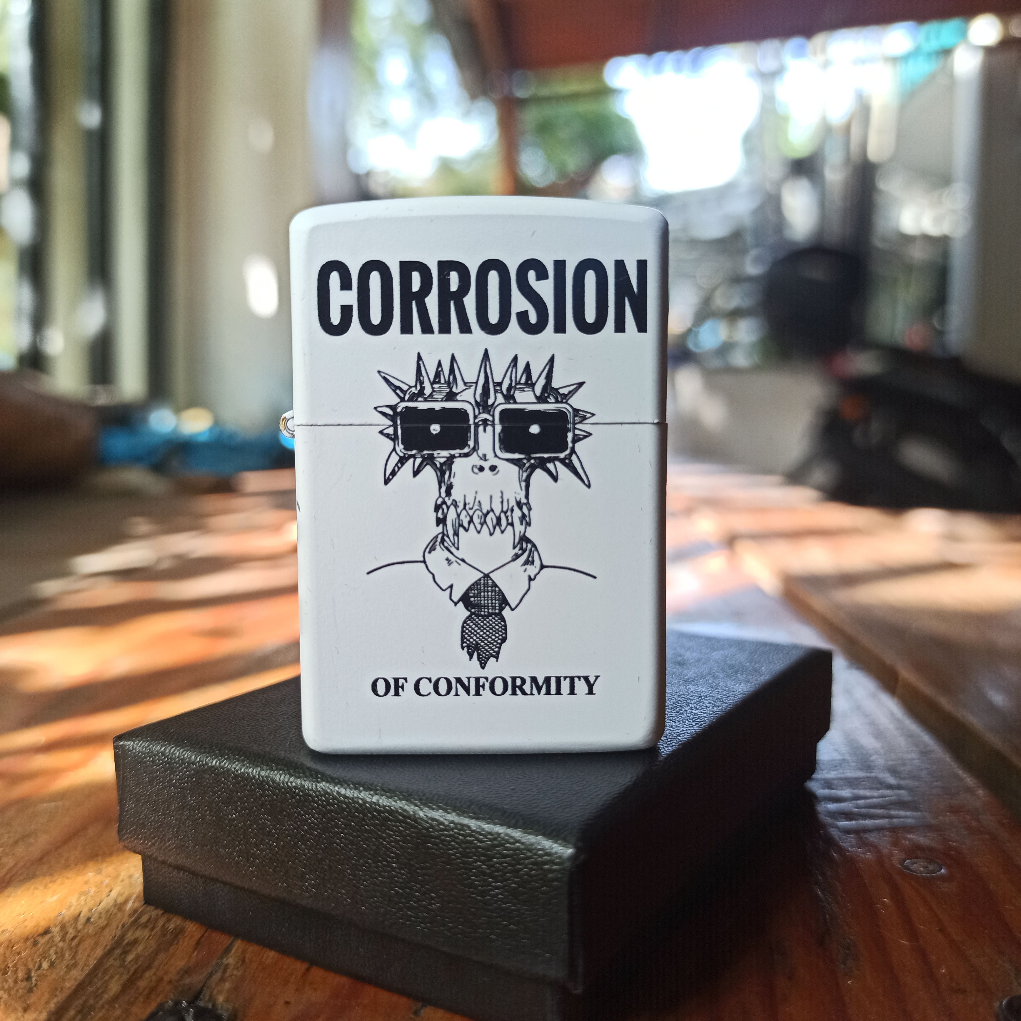 Zippo Corrosion of Conformity Zippo Lighter Size ONE SIZE - 2 Thumbnail