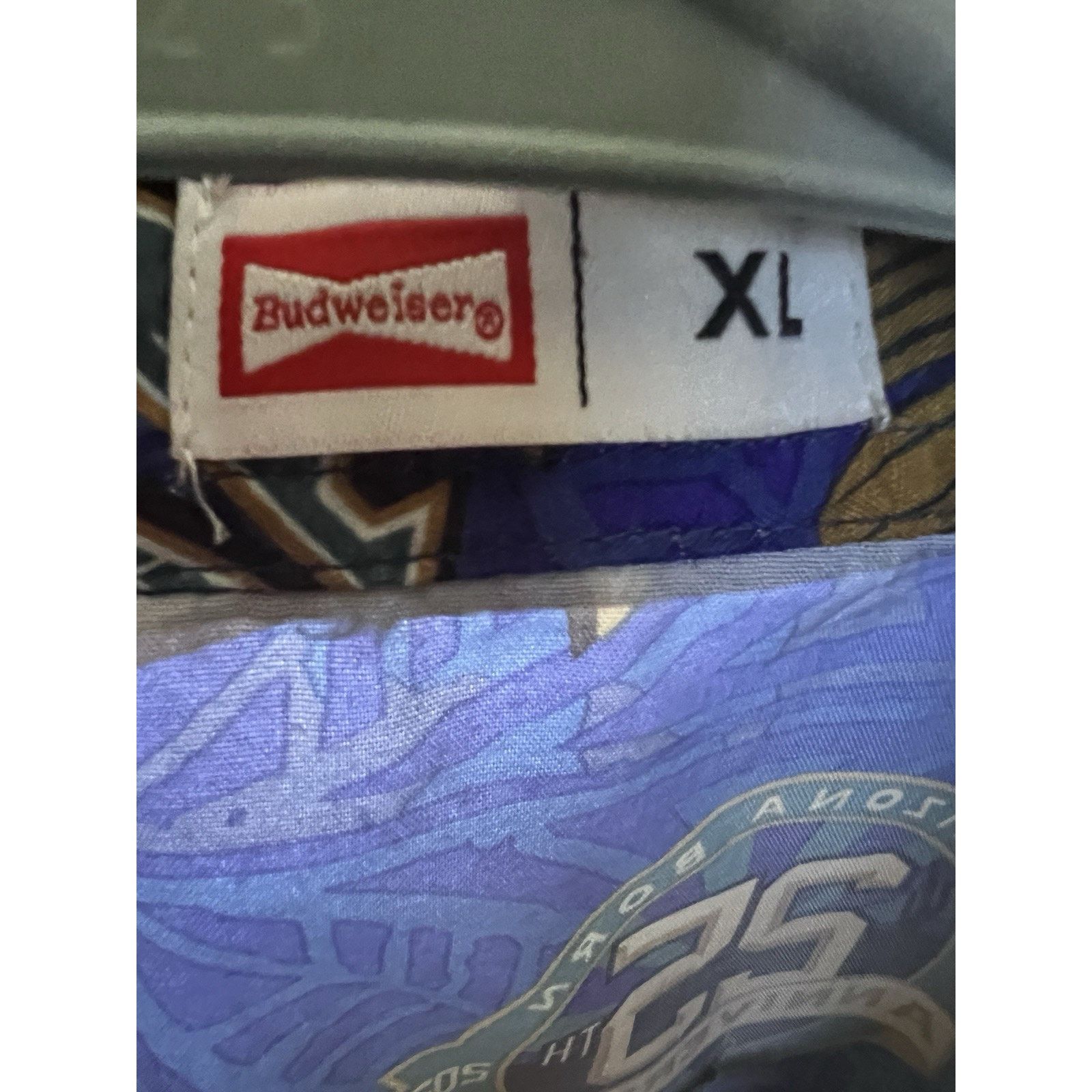 Budweiser Arizona Diamondbacks MLB Baseball Hawaiian Button Shirt XL Size US XL / EU 56 / 4 - 7 Thumbnail